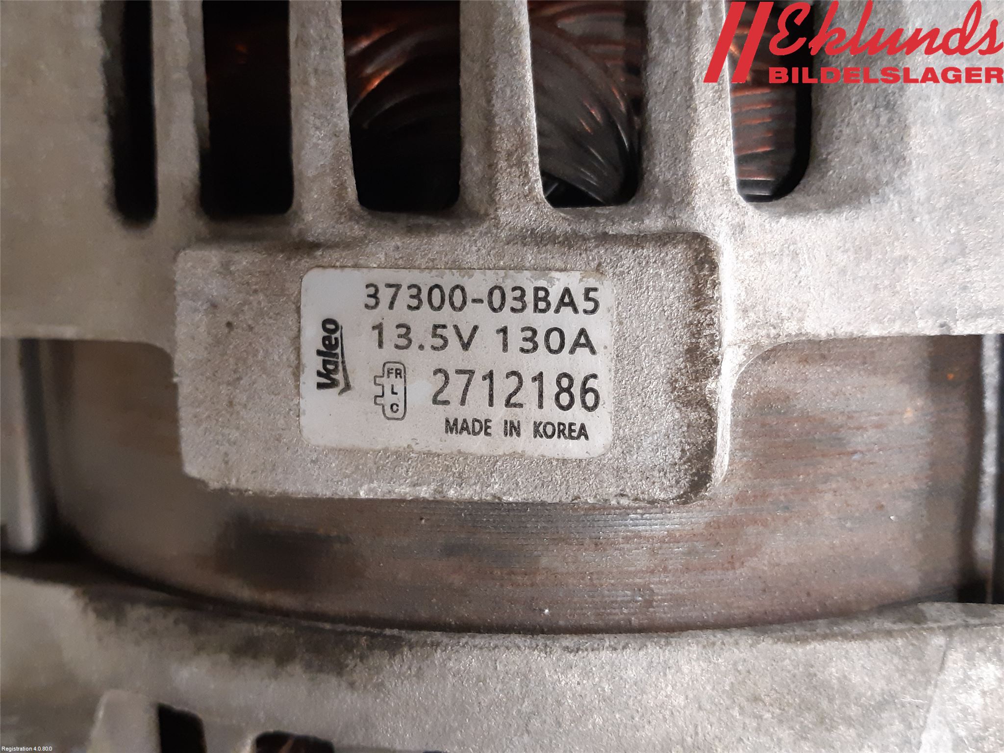 Kia RIO 17- Generator