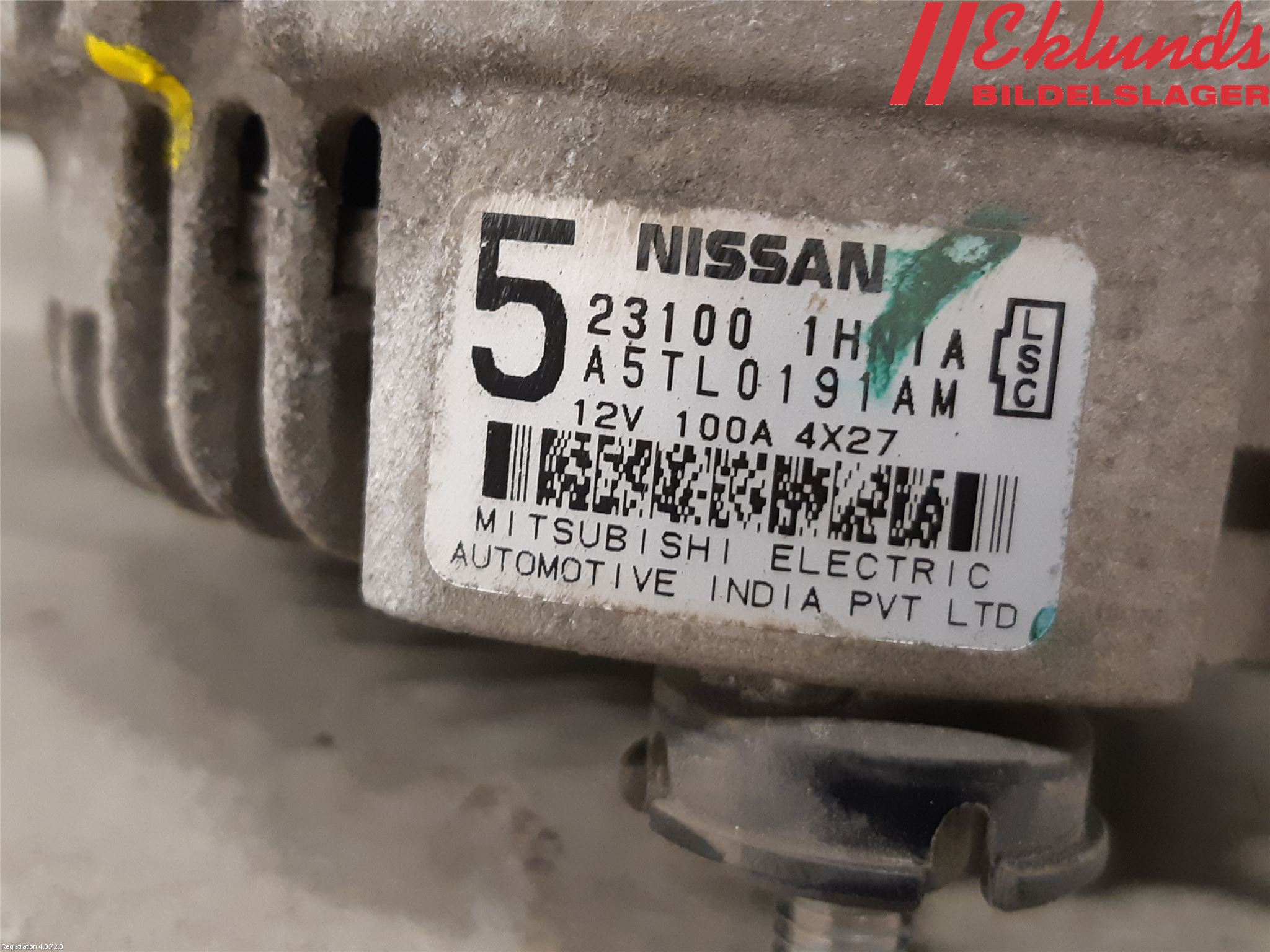 Nissan MICRA 11-16 Generator