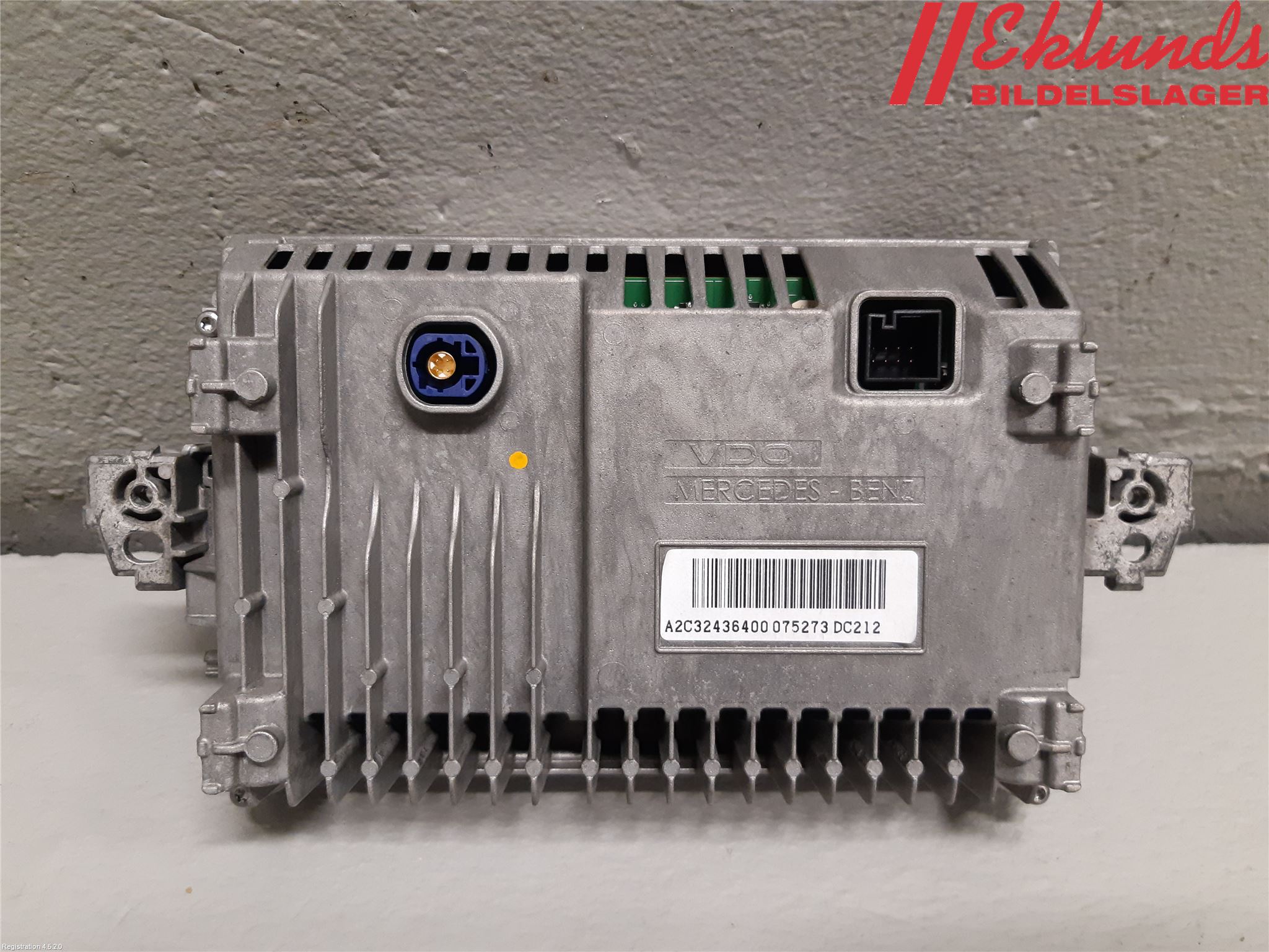 Mercedes-Benz MB E-KLASS (W212) 09-16 Cd Radio - Multimediapanel