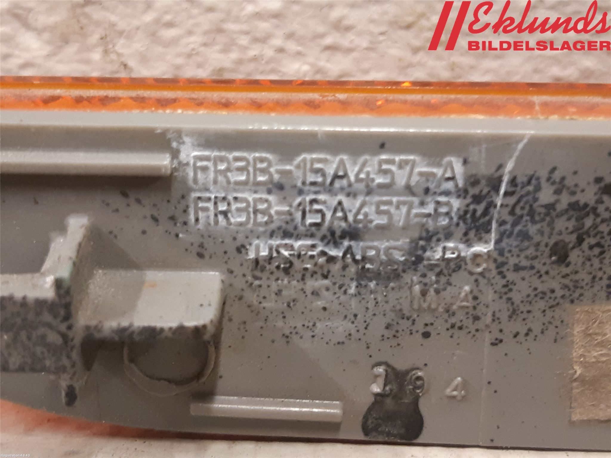 Ford MUSTANG VI 15-22 Dimljus/Reflex Bak