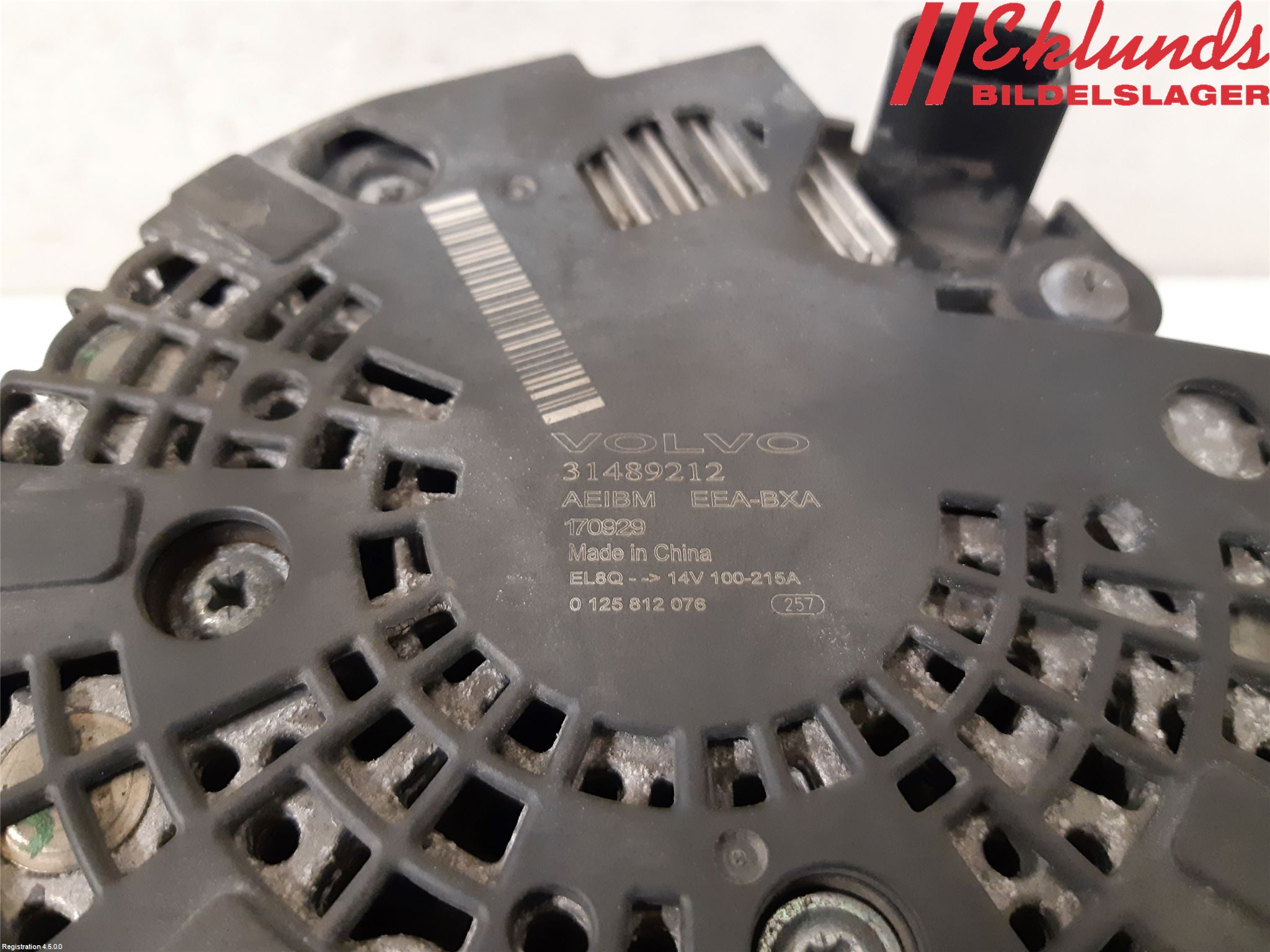 Volvo S90 17->> Generator