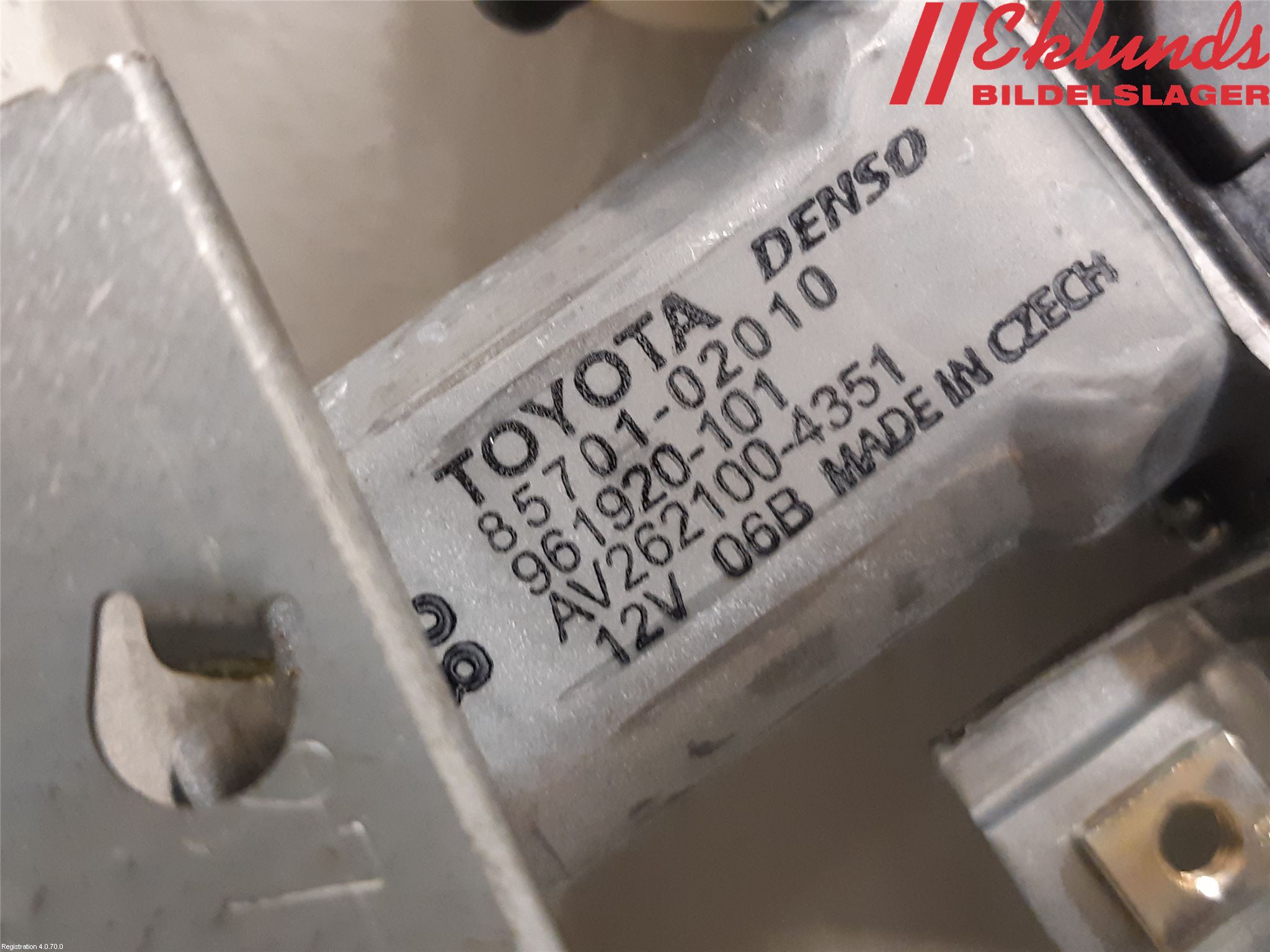 Toyota AURIS 13-19 Fönsterhiss El Kompl