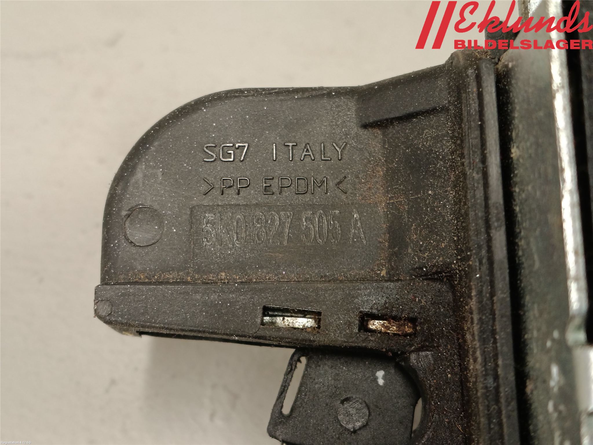 Volkswagen VW GOLF VI 09-13 Låskista Baklucka