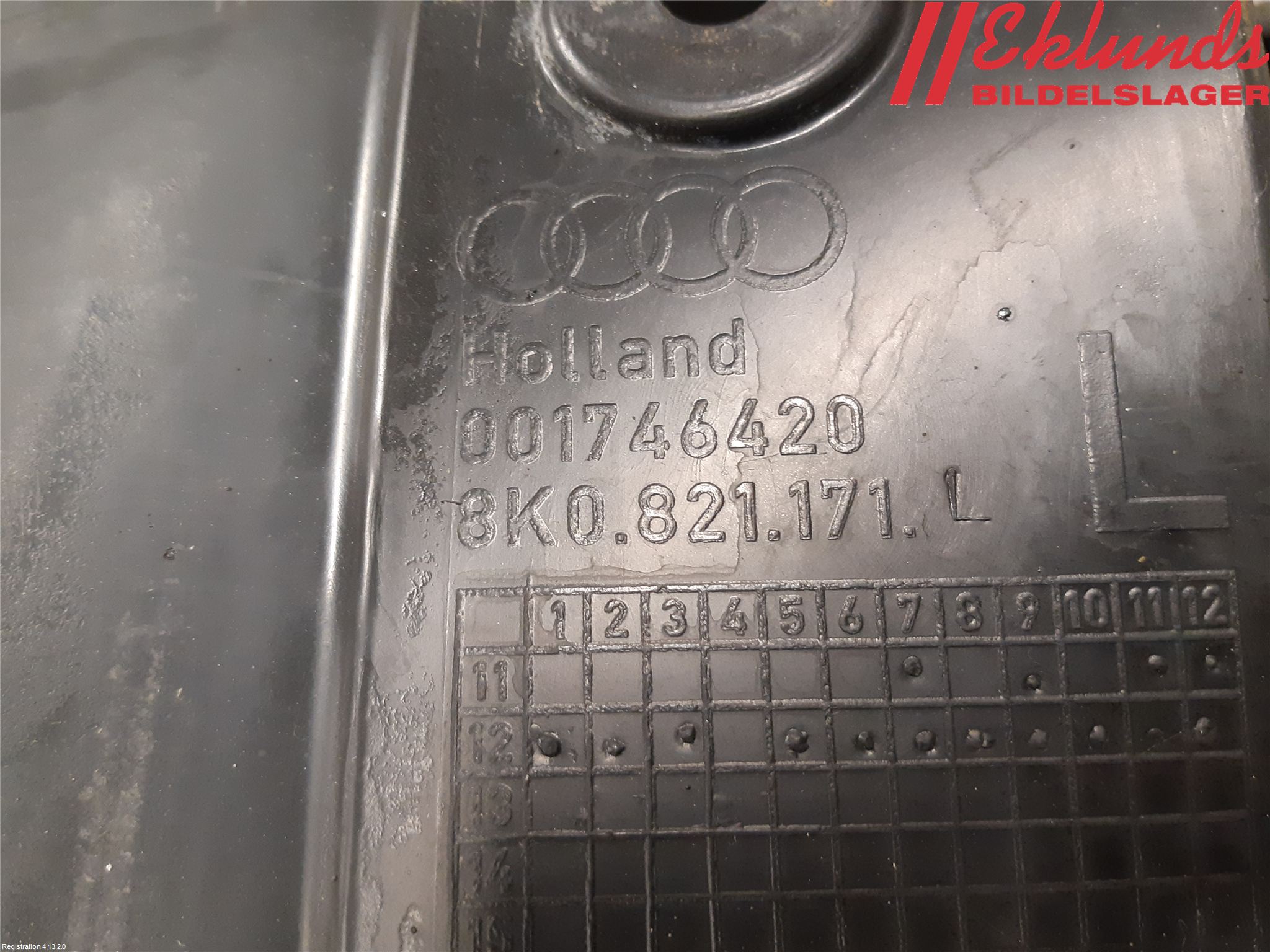 Audi A4 12-15 Skärm Inner