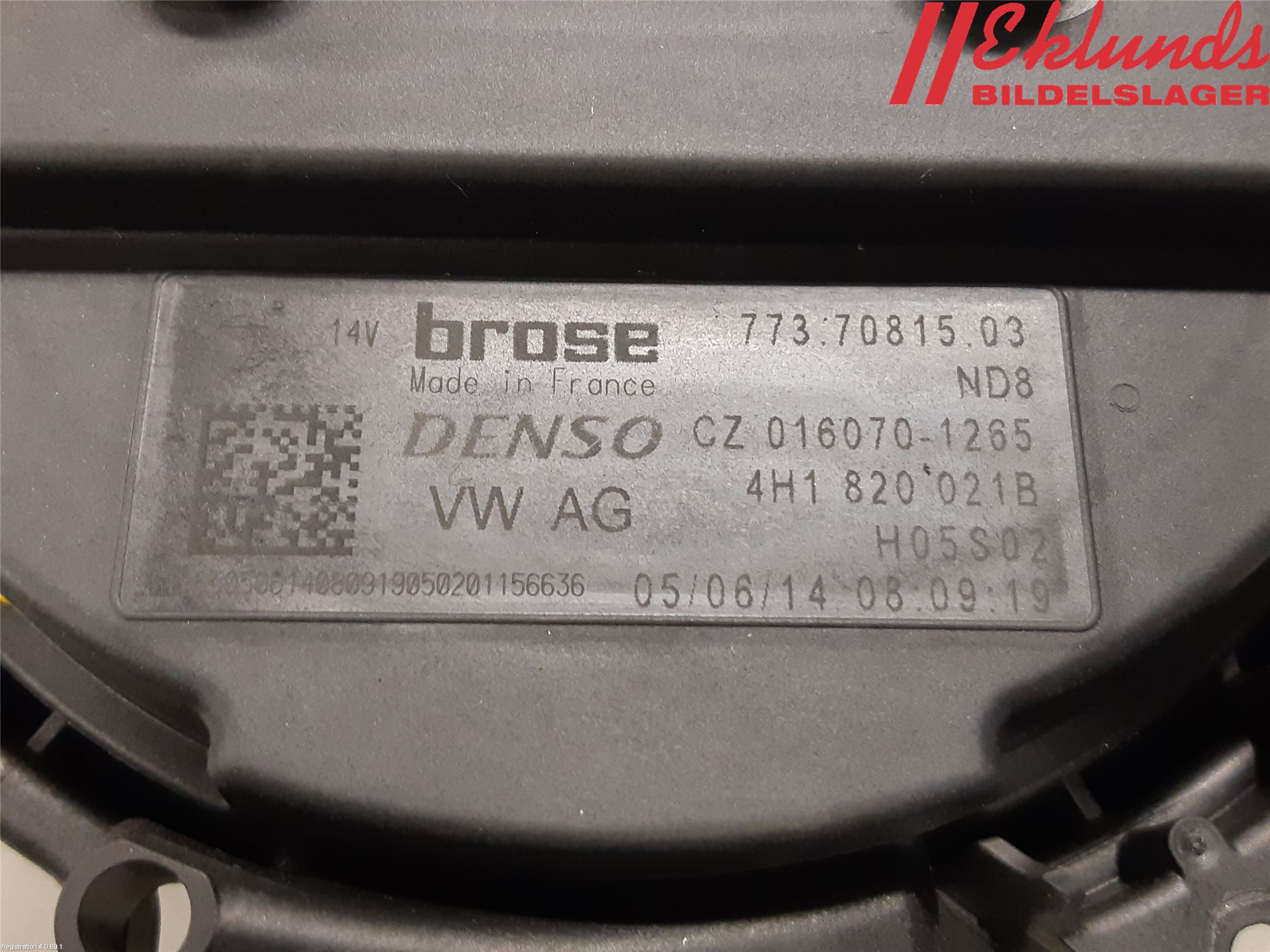 Audi A6 ALLROAD 12-18 Värmefläkt