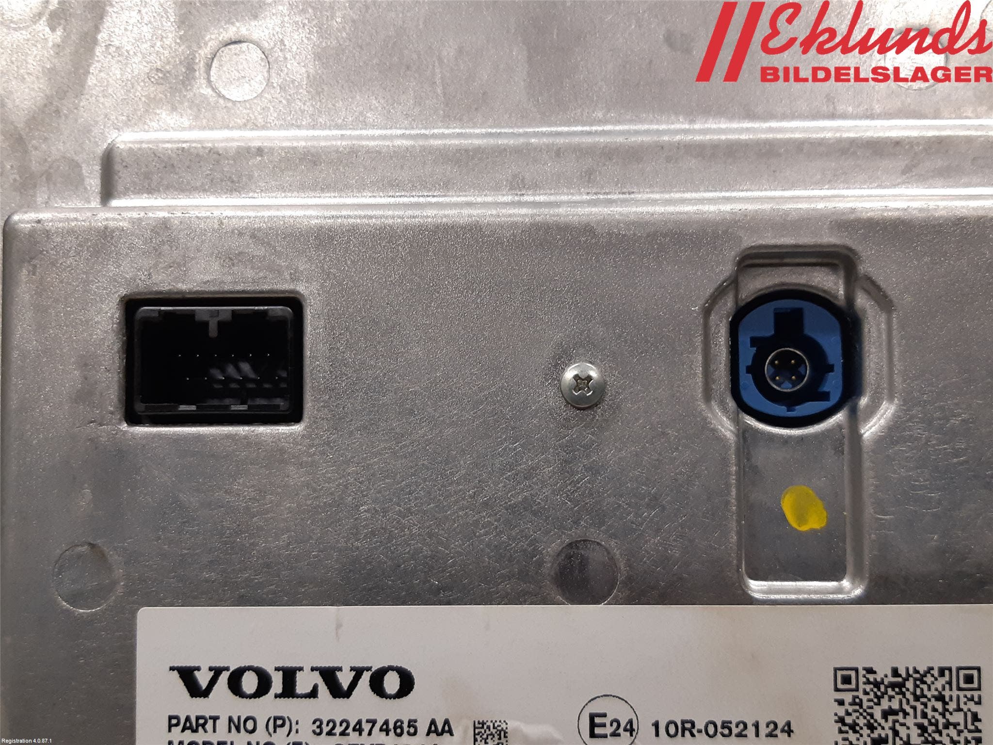 Volvo V60 CROSS COUNTRY 19- Cd Radio - Multimediapanel