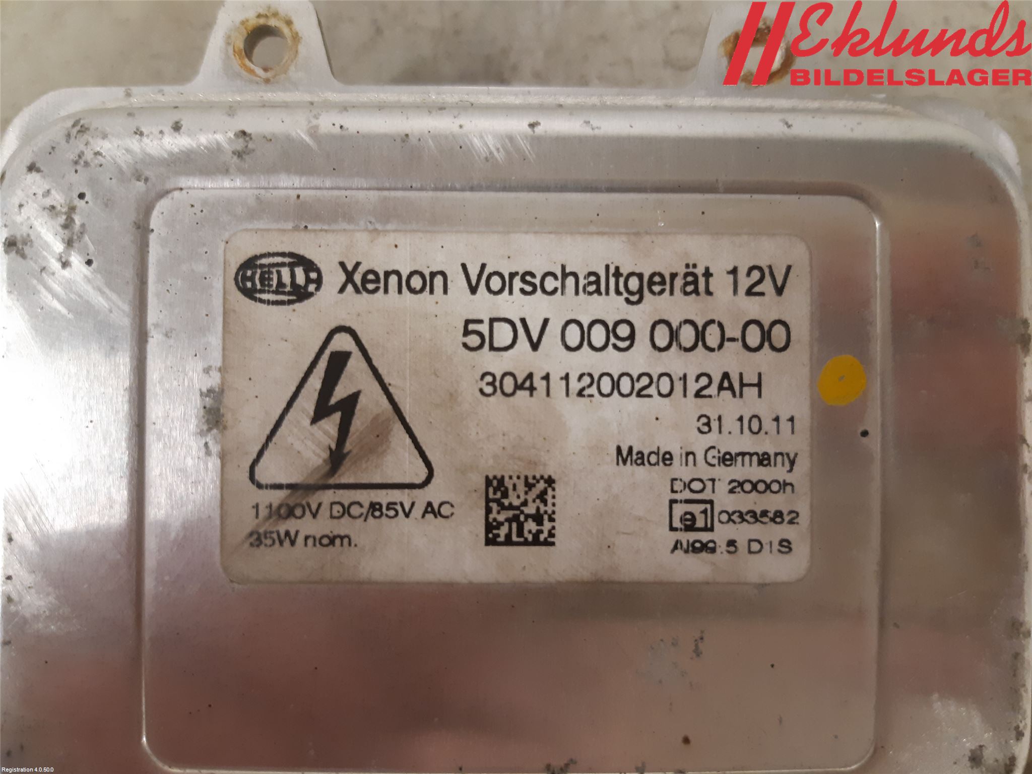 Ford S-MAX 06-15 Styrenhet Strålkastare