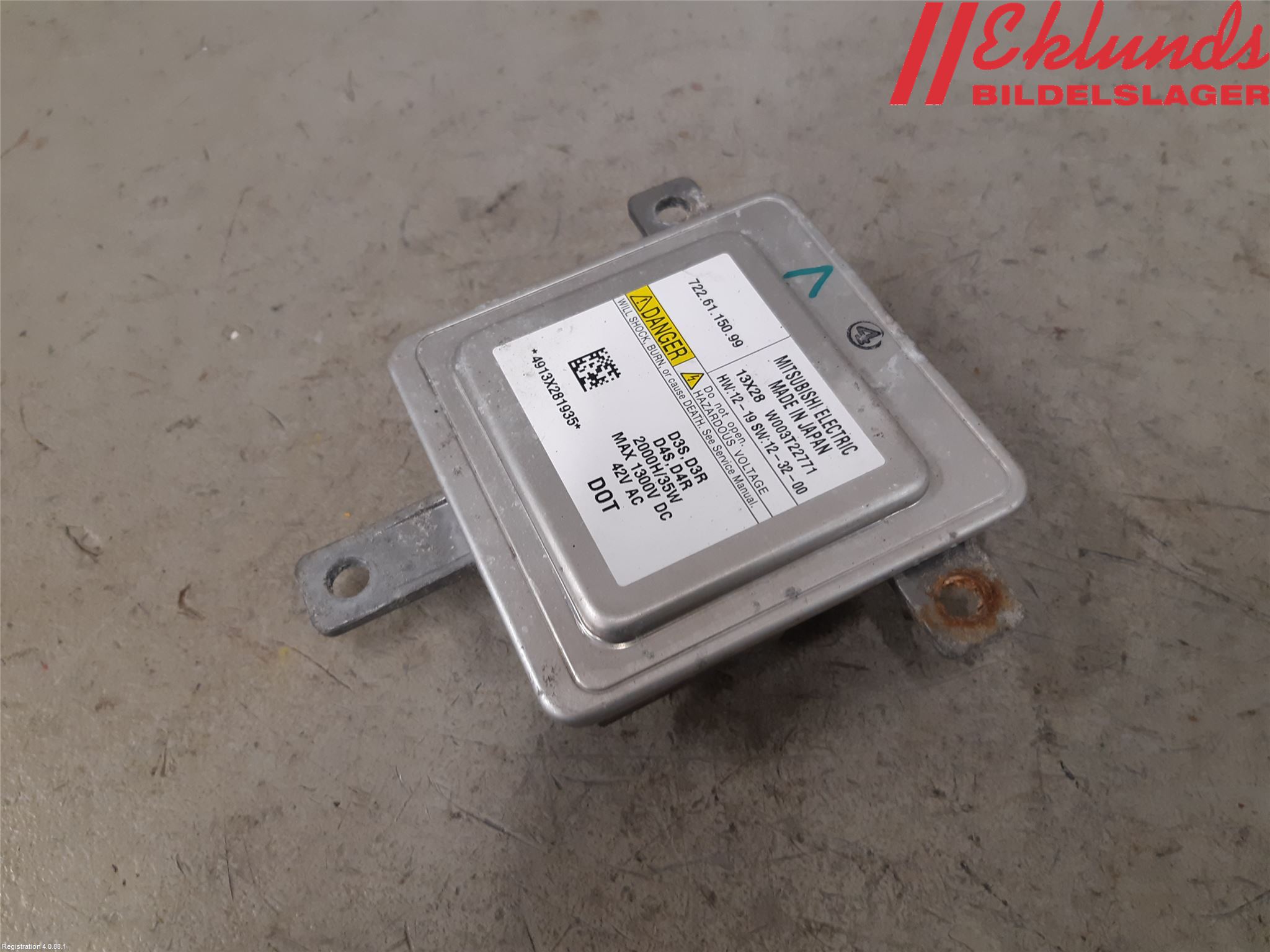 Volvo V40 12-19 Styrenhet Strålkastare