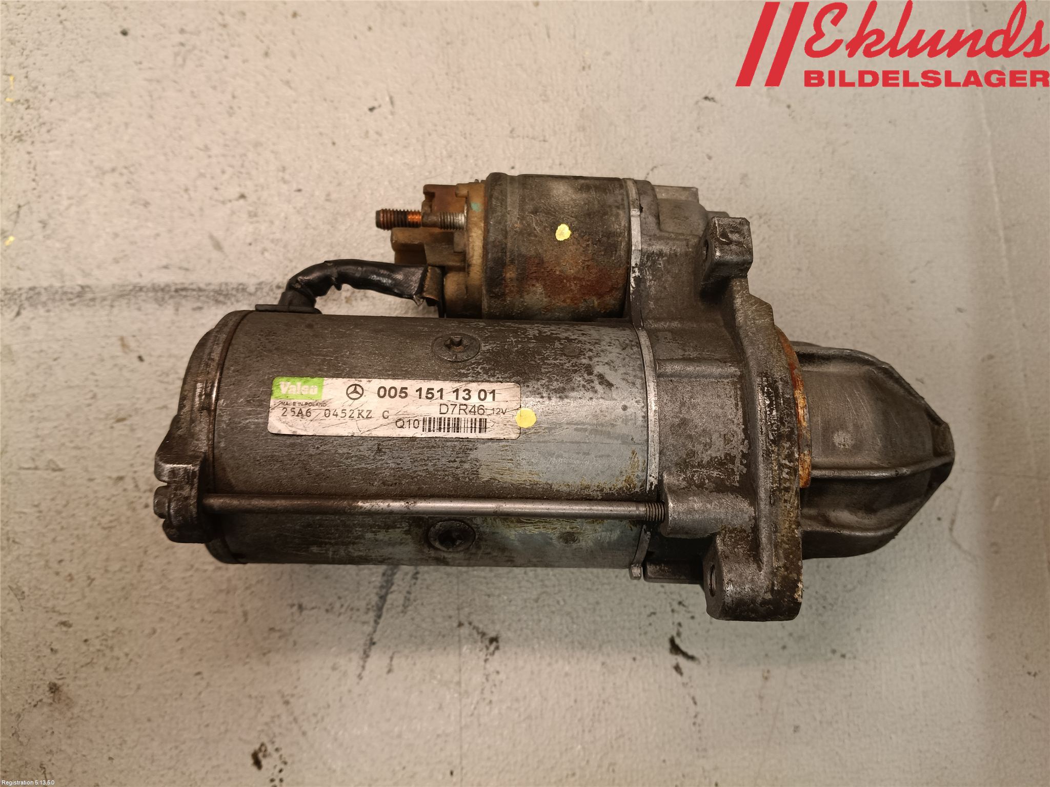 Mercedes-Benz MB VITO/VIANO (W639) 04-14 Startmotor Diesel