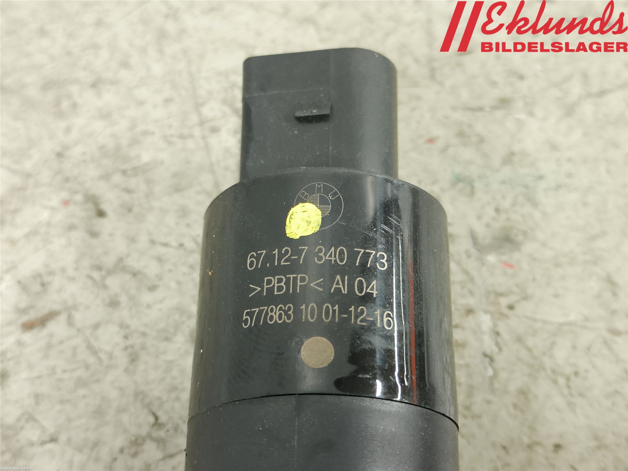 BMW X5 F15 13-18 Spolarpump Högtryck