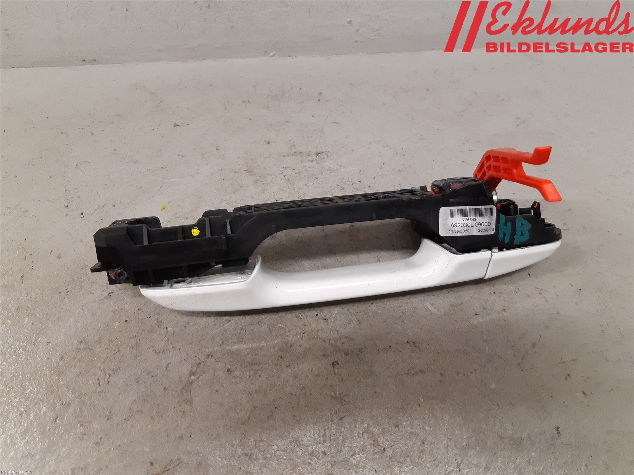 Toyota YARIS XP130 15-20 Dörrhandtag Yttre Hö