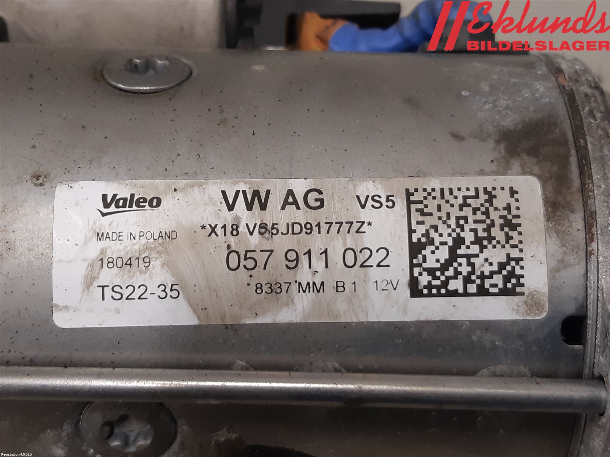 Audi Q7/SQ7 Startmotor Diesel