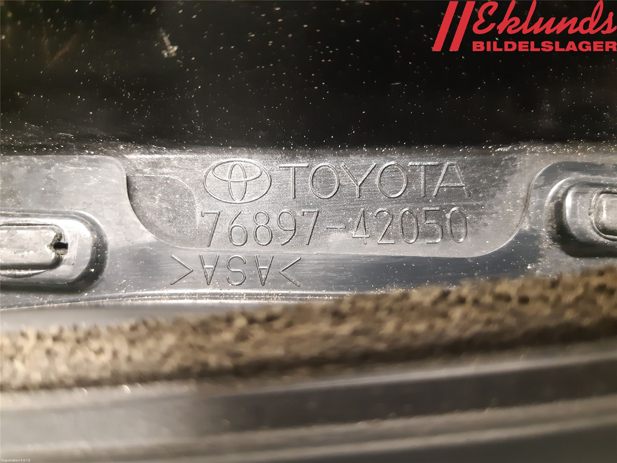 Toyota RAV4 19- Spoiler Baklucka