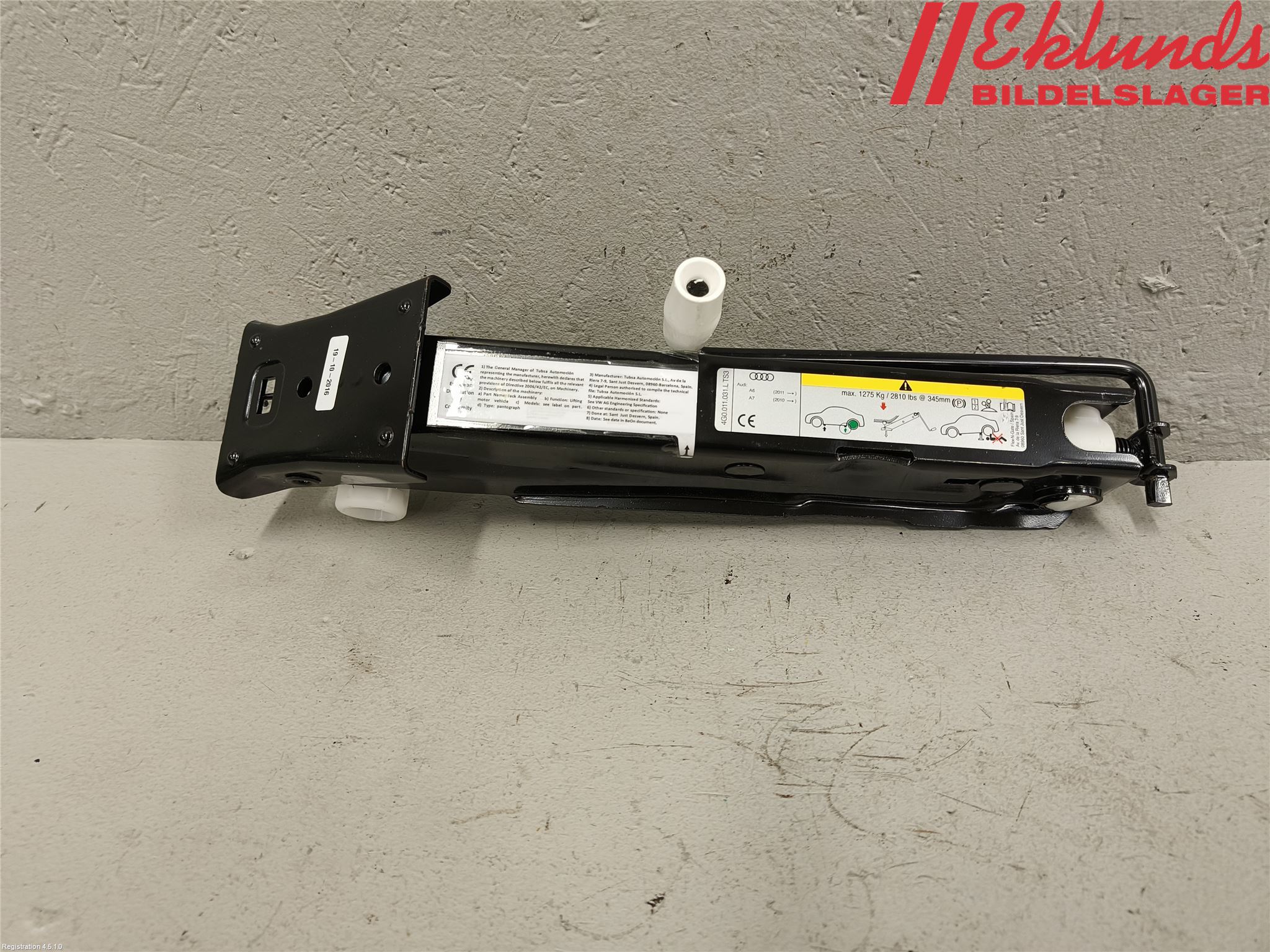 Audi A6/S6 4G 11-18 Domkraft