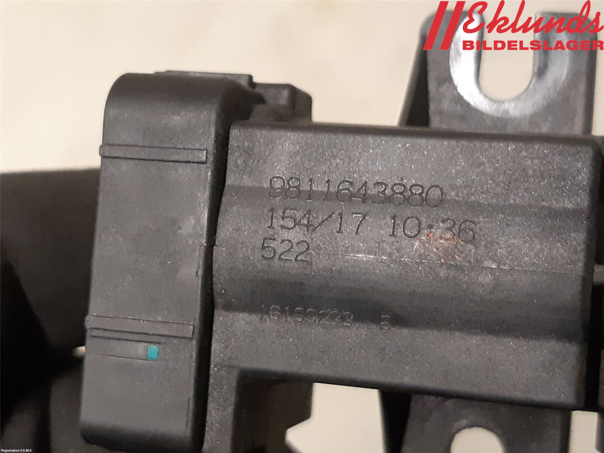 Peugeot PARTNER 16-18 Magnetventil Laddtryck