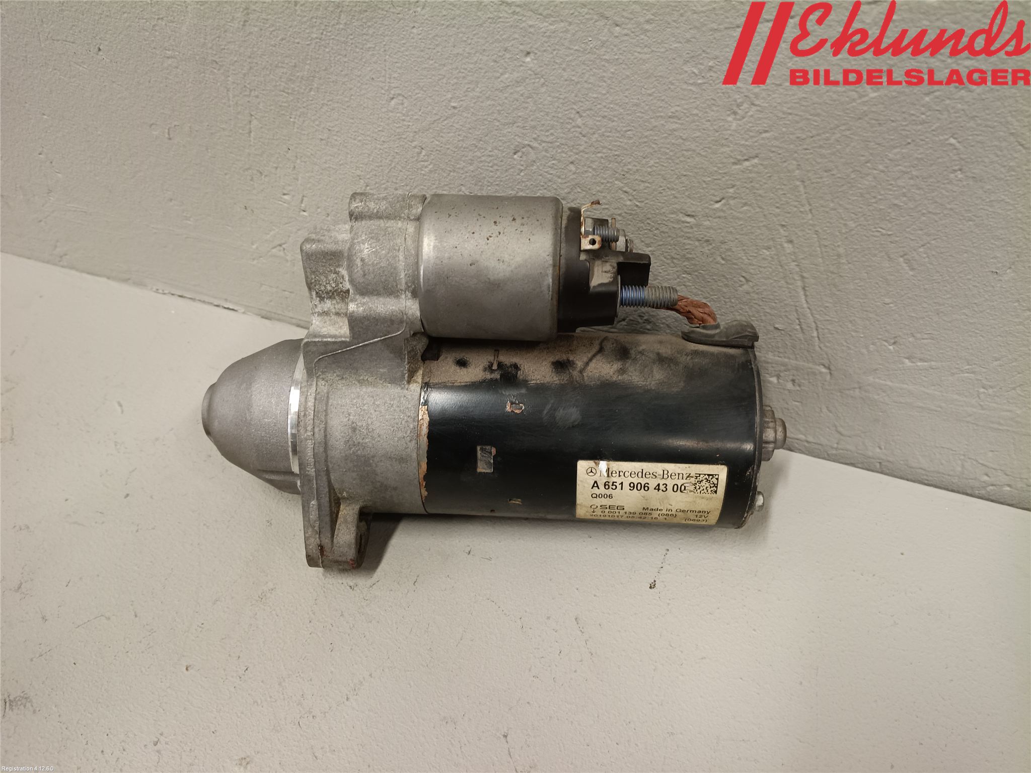Mercedes-Benz MB SPRINTER (W907/W910) 19- Startmotor Diesel