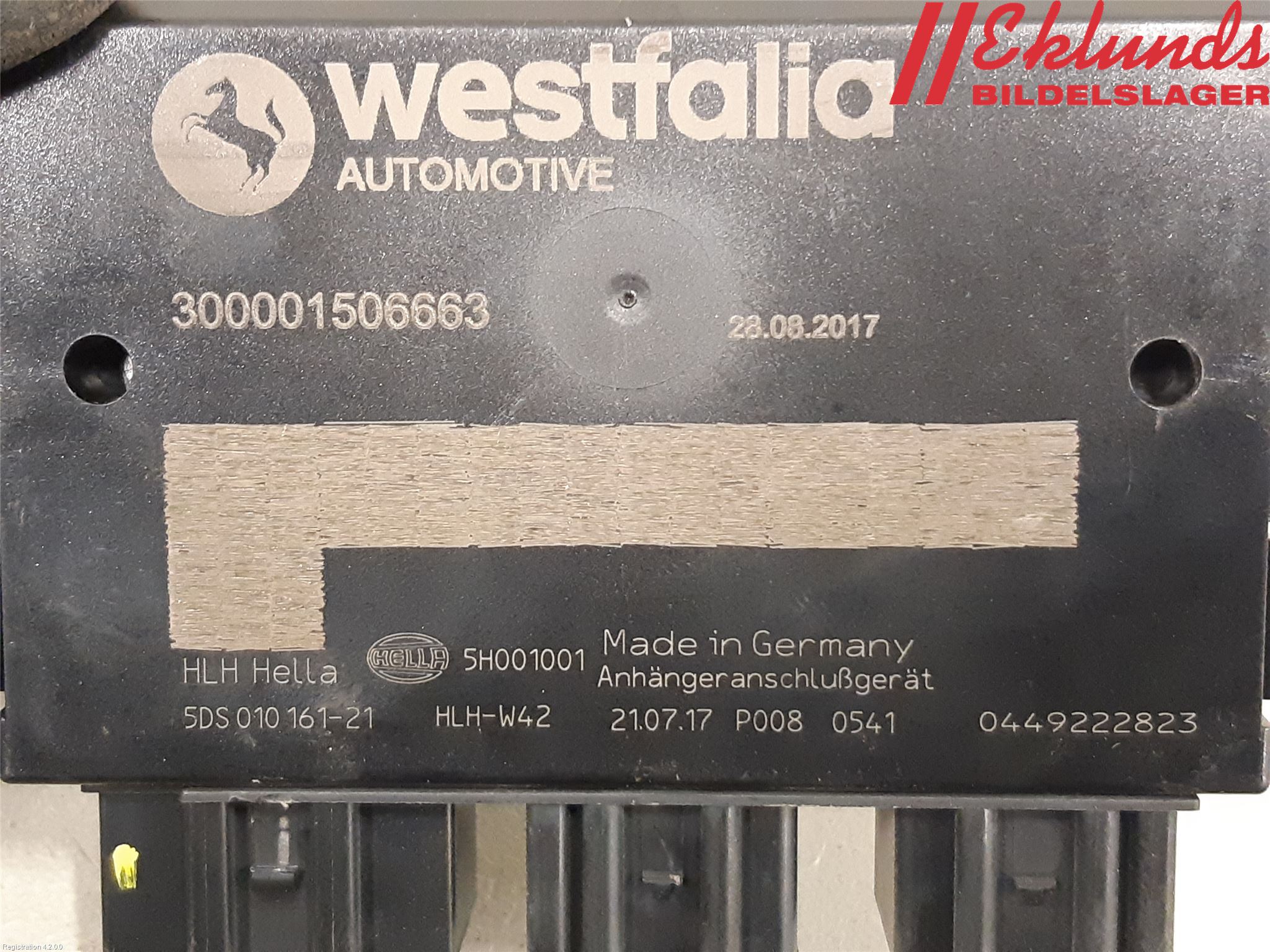 Audi A6/S6 4G 11-18 Styrenhet Dragkrok