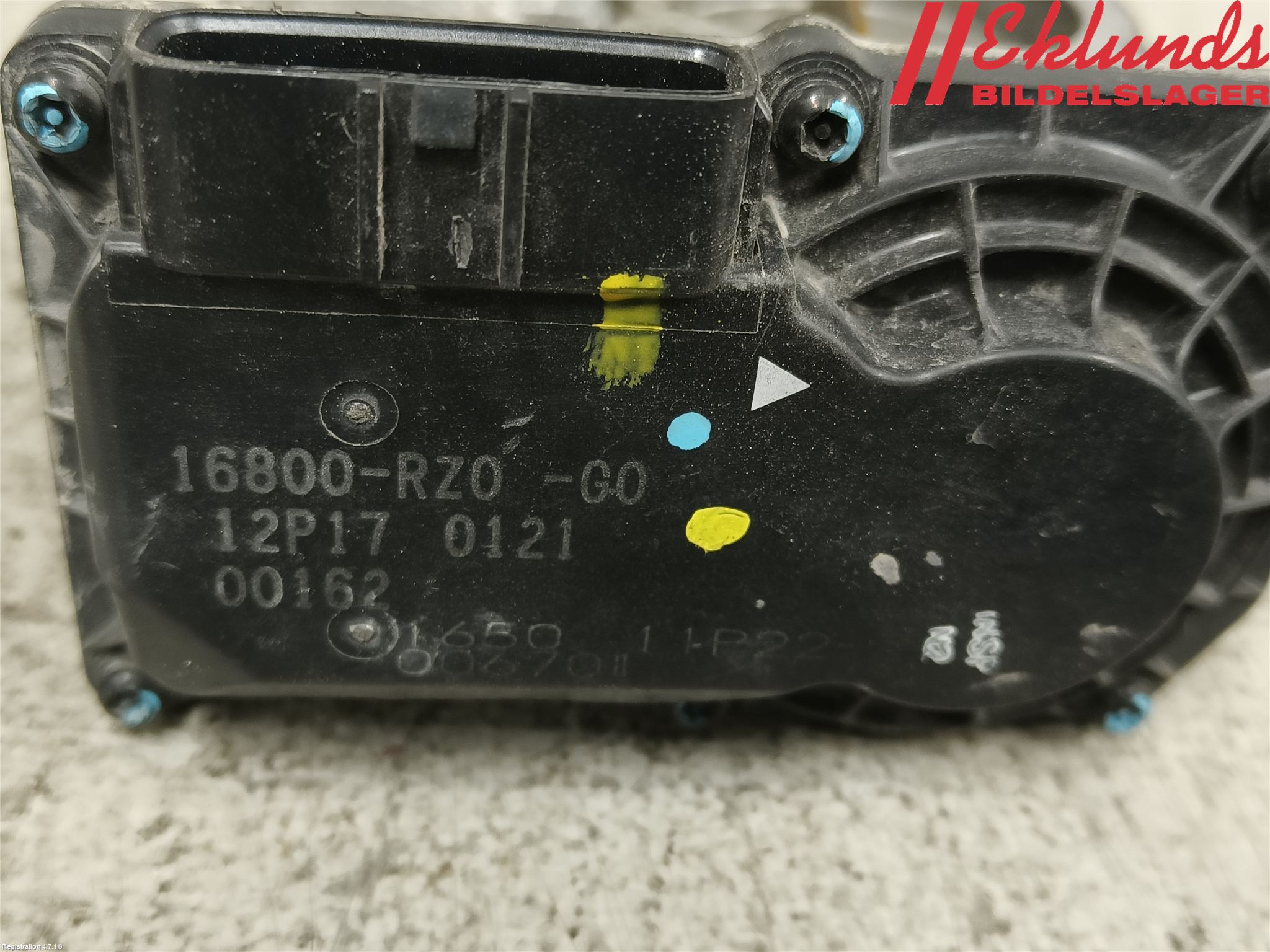 Honda CIVIC 12-16 Injspjällhus