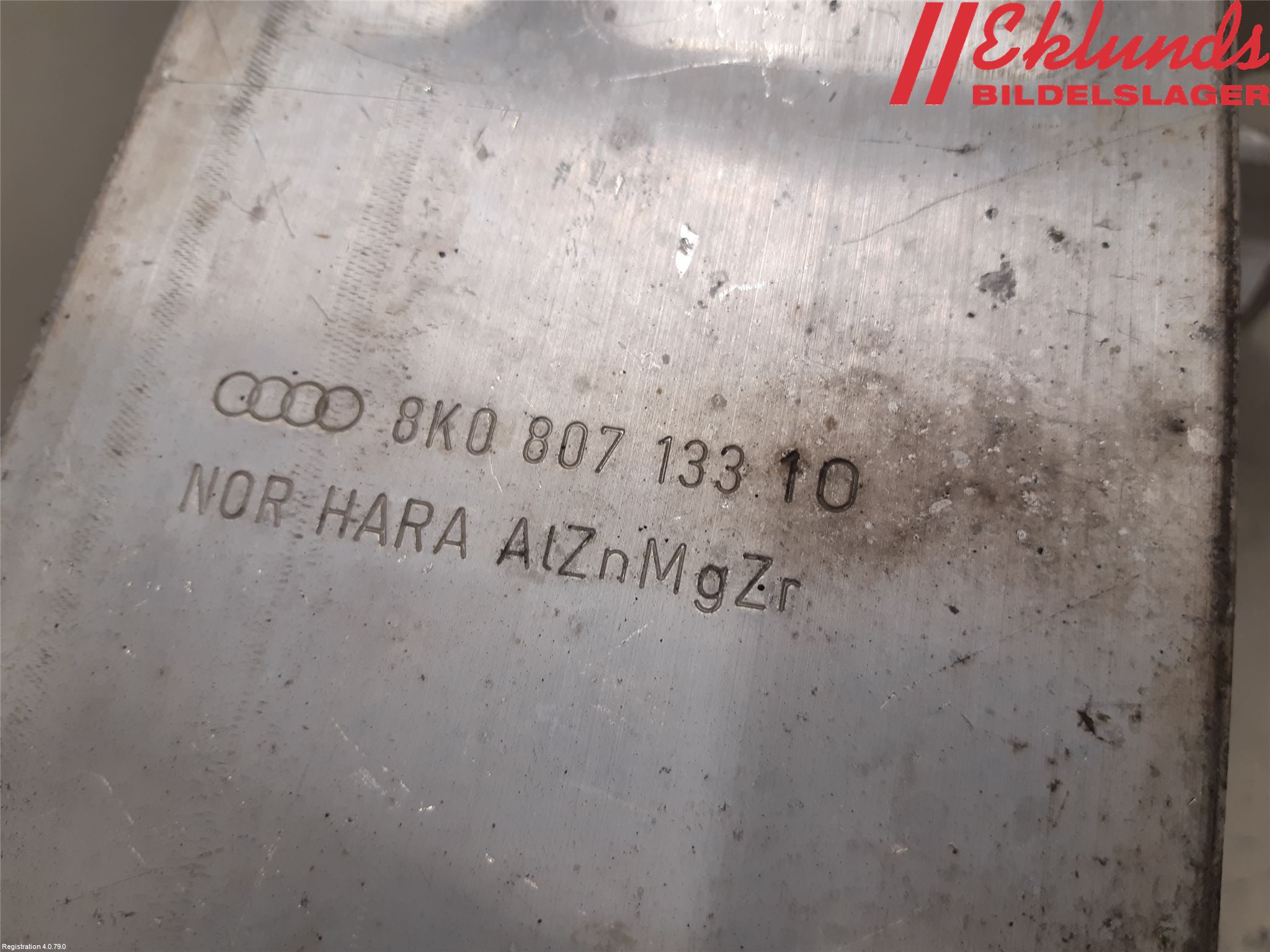 Audi A5 07-16 Stötfångarbärjärn Fram