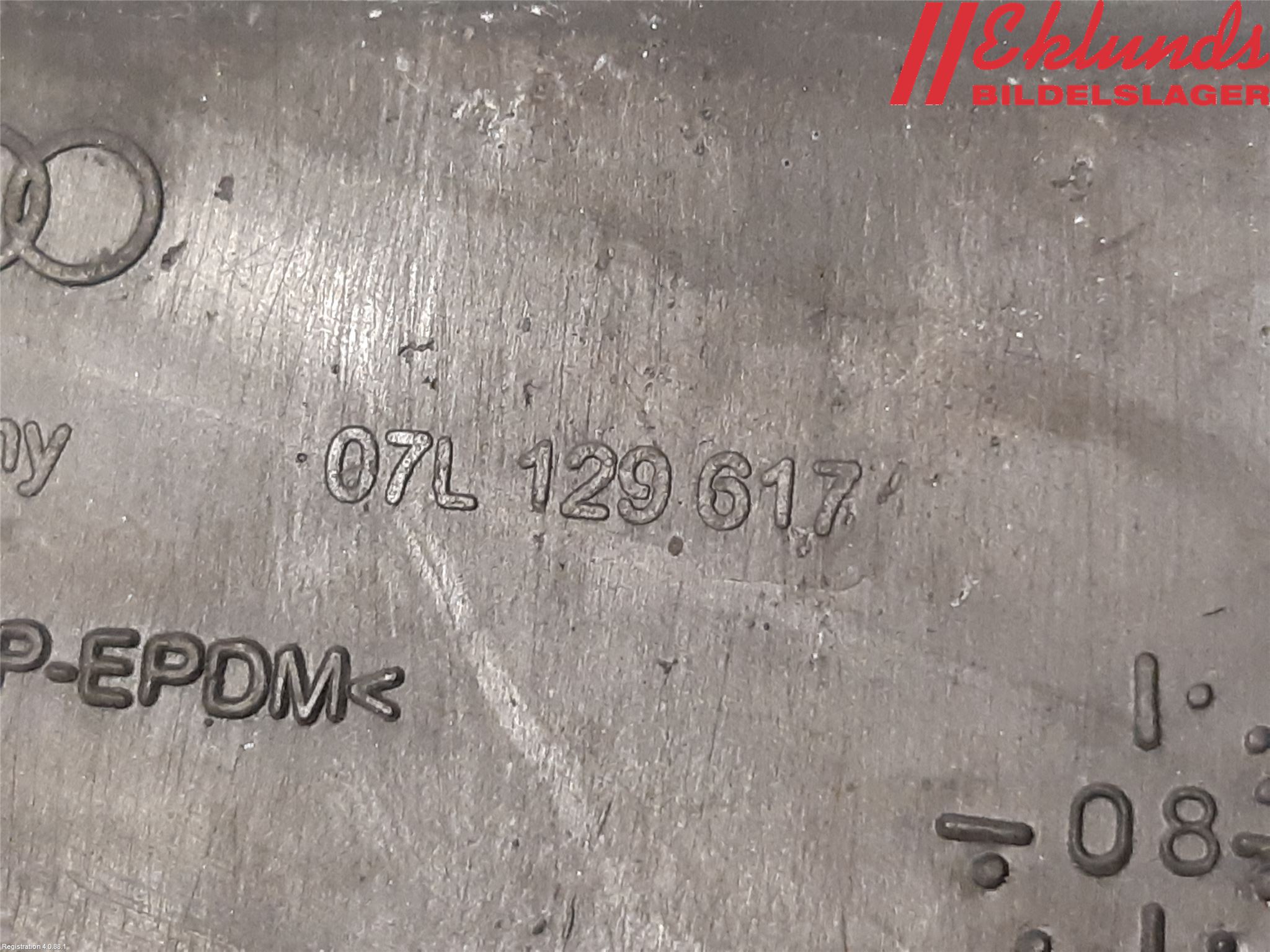 Audi A6/S6     05-11 Deflektor Plåt-Plast Kylning