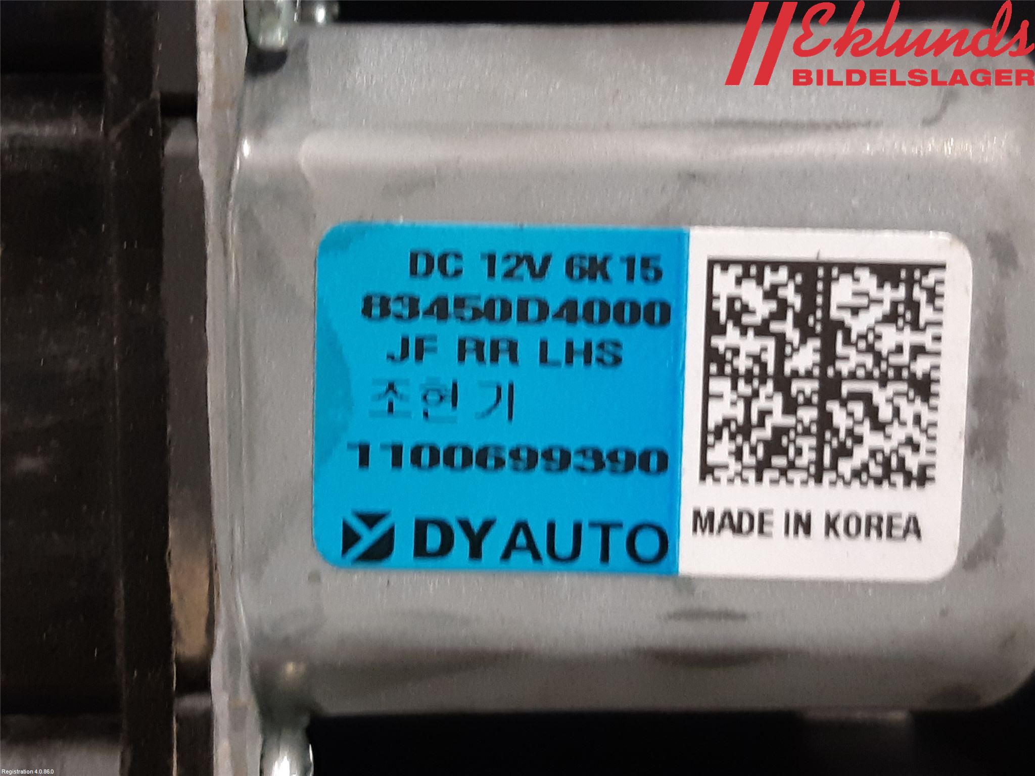 Kia OPTIMA 16-20 Fönsterhiss El Kompl