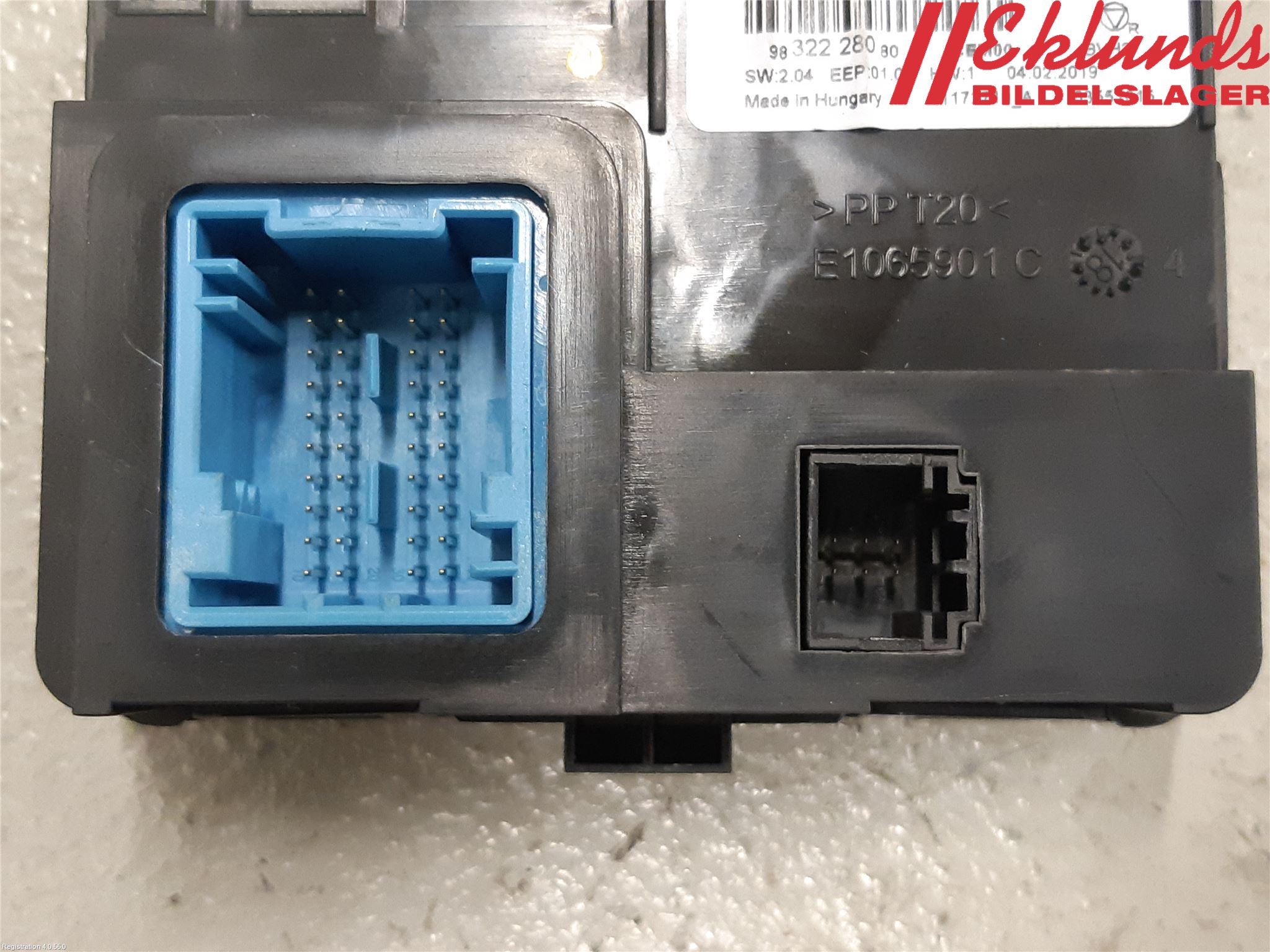 Peugeot EXPERT/E-EXPERT 17- Styrenhet Övrigt