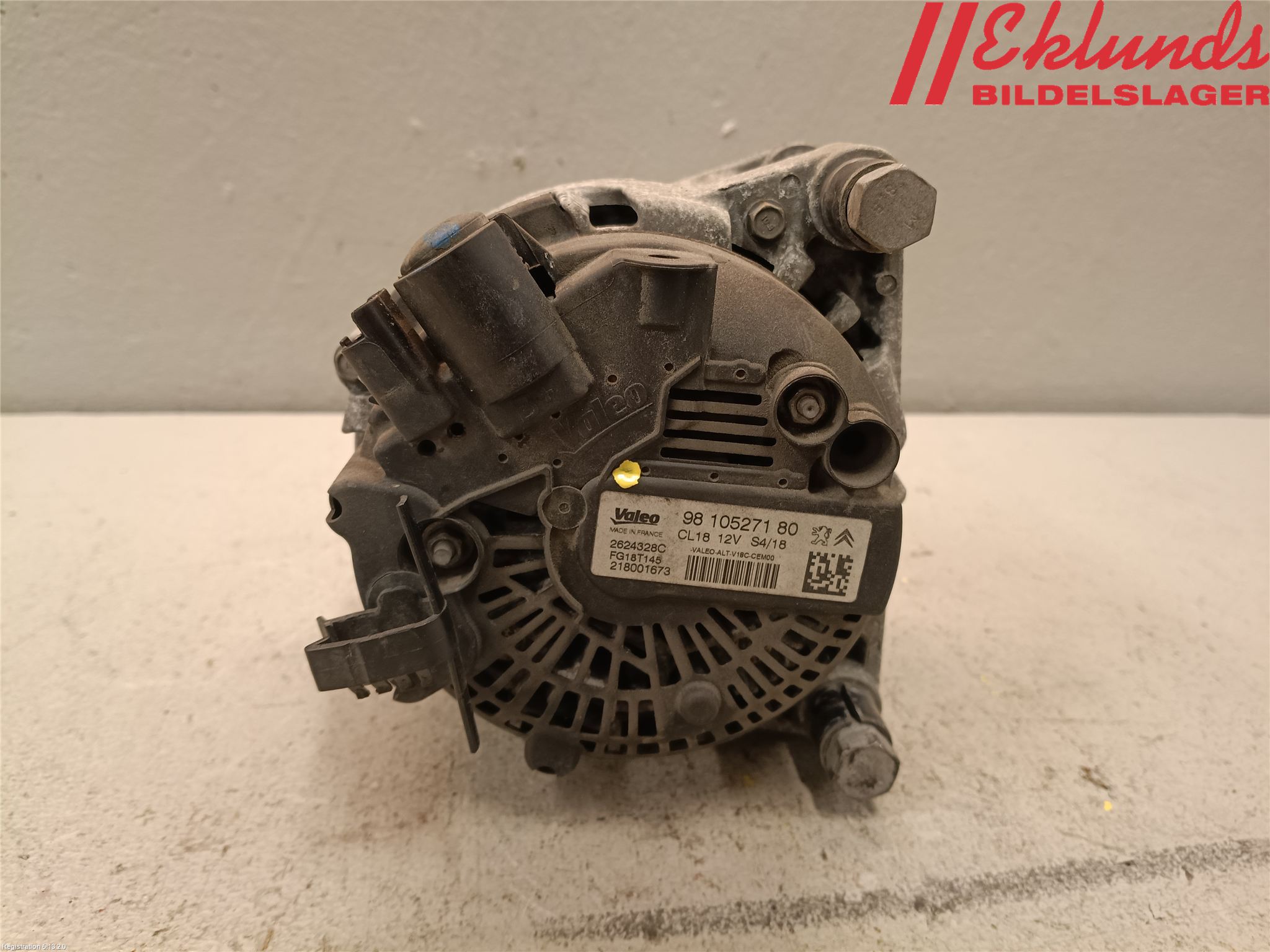 Peugeot PARTNER 16-18 Generator