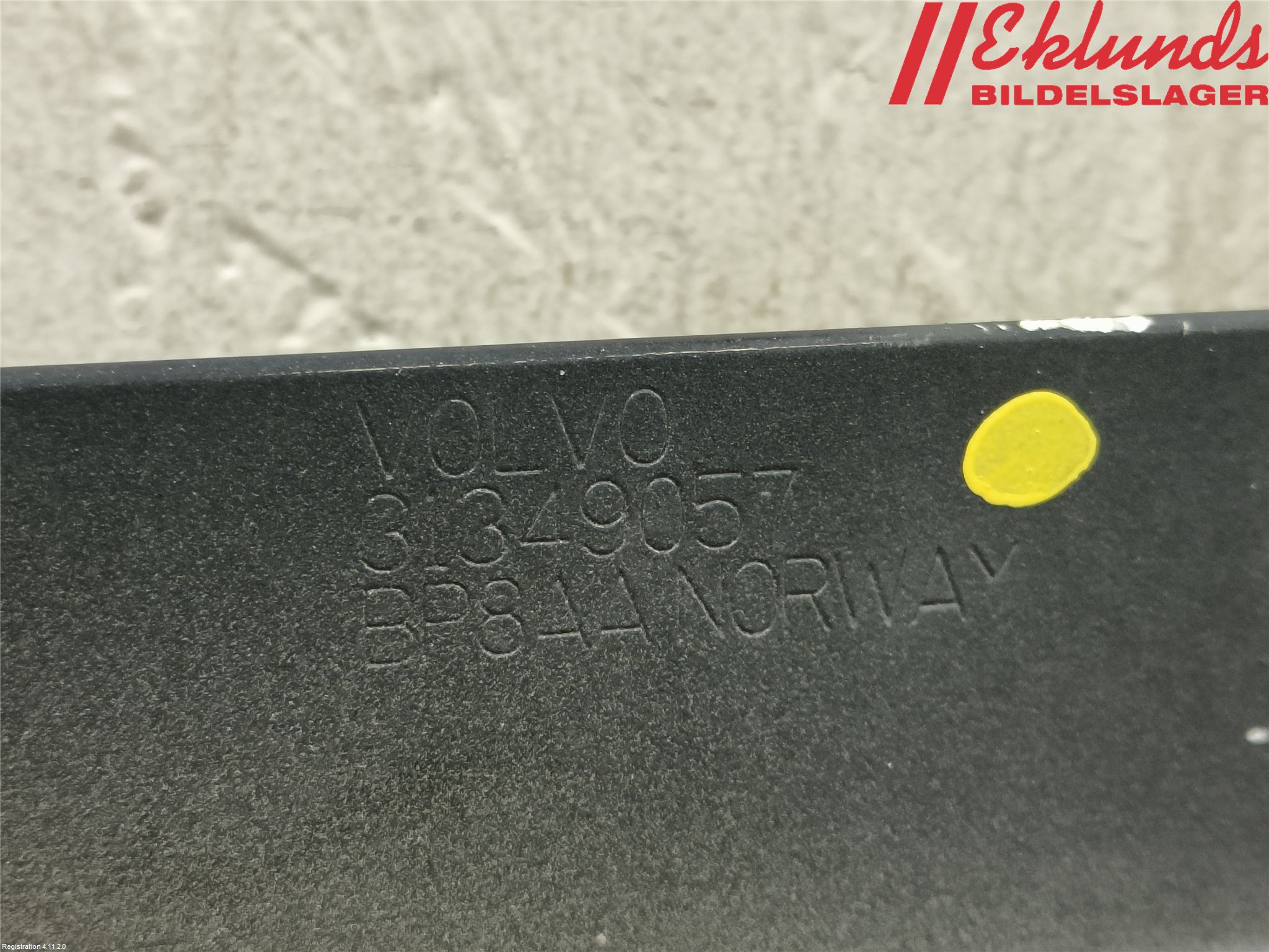 Volvo V60 11-13 Stötfångarbalk Fram