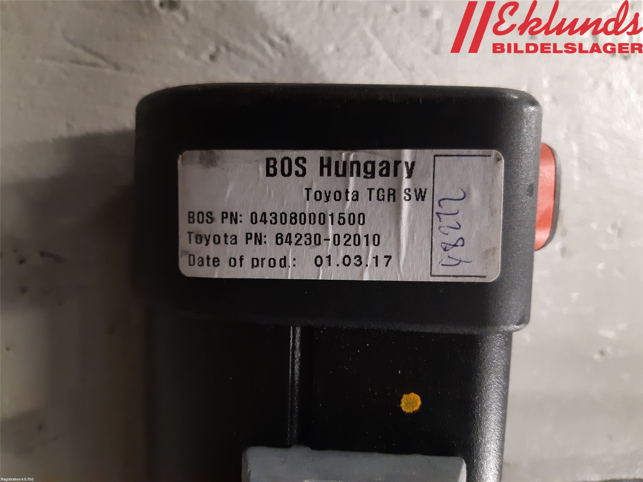 Toyota AURIS 13-19 Lastnät