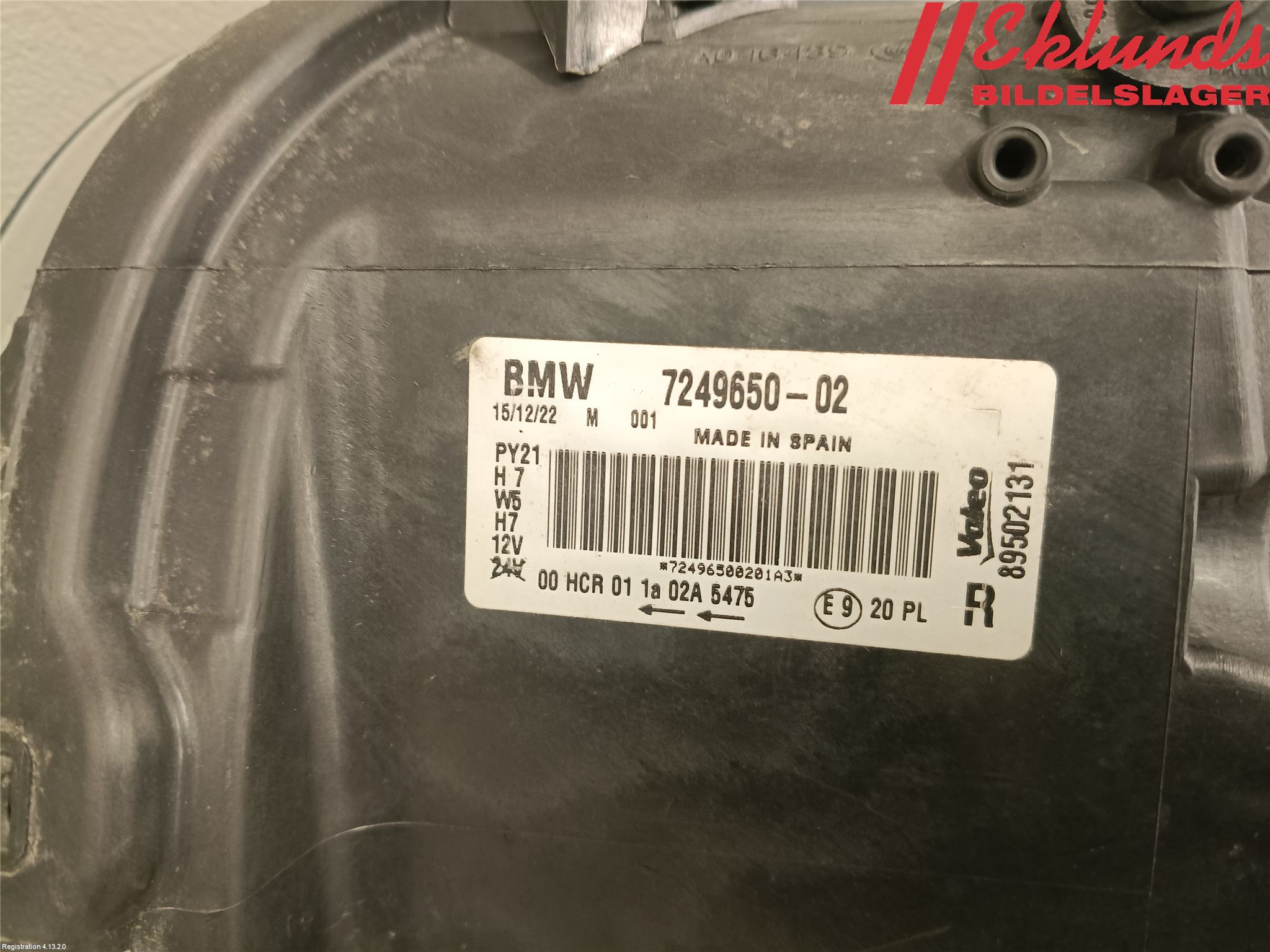 BMW 1 E87/81 5D/3D 03-11 Strålkastare Höger
