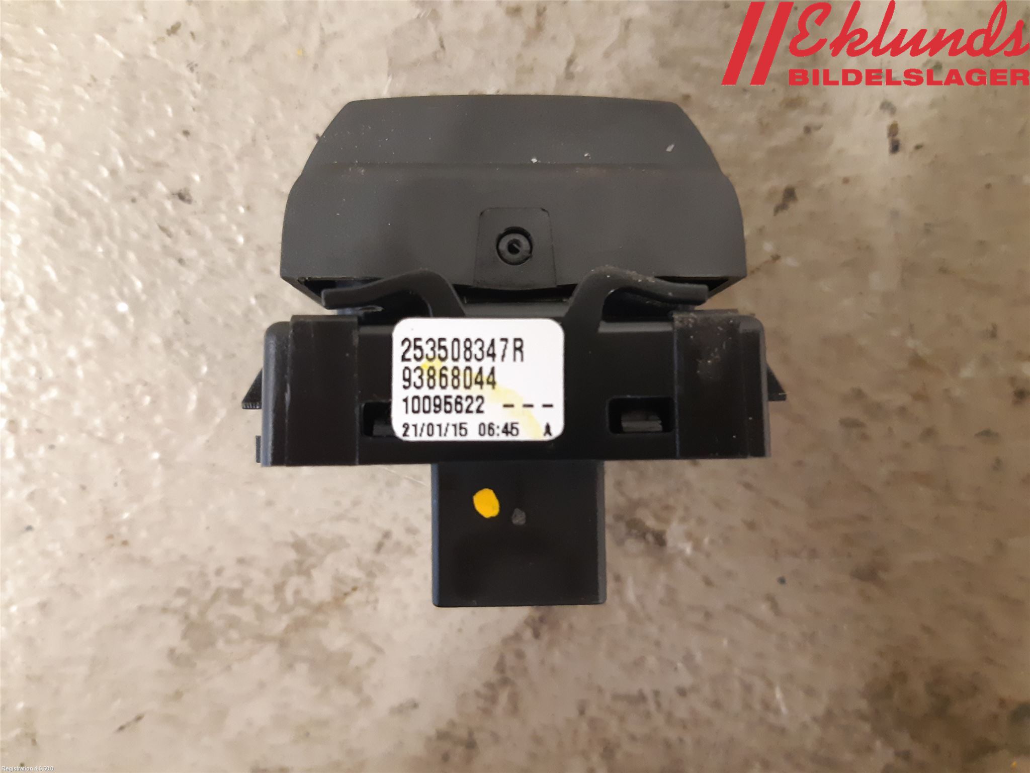 Renault TRAFIC/E-TECH 15- Strömställare Elruta