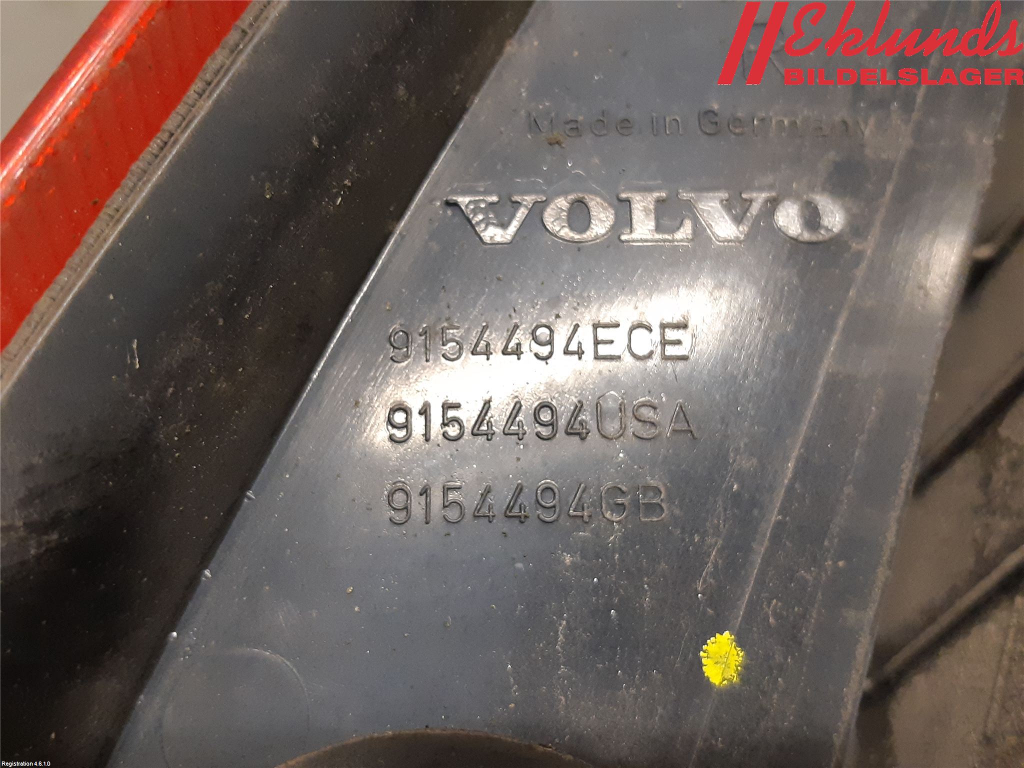 Volvo V70 00-04 Bakljus Höger