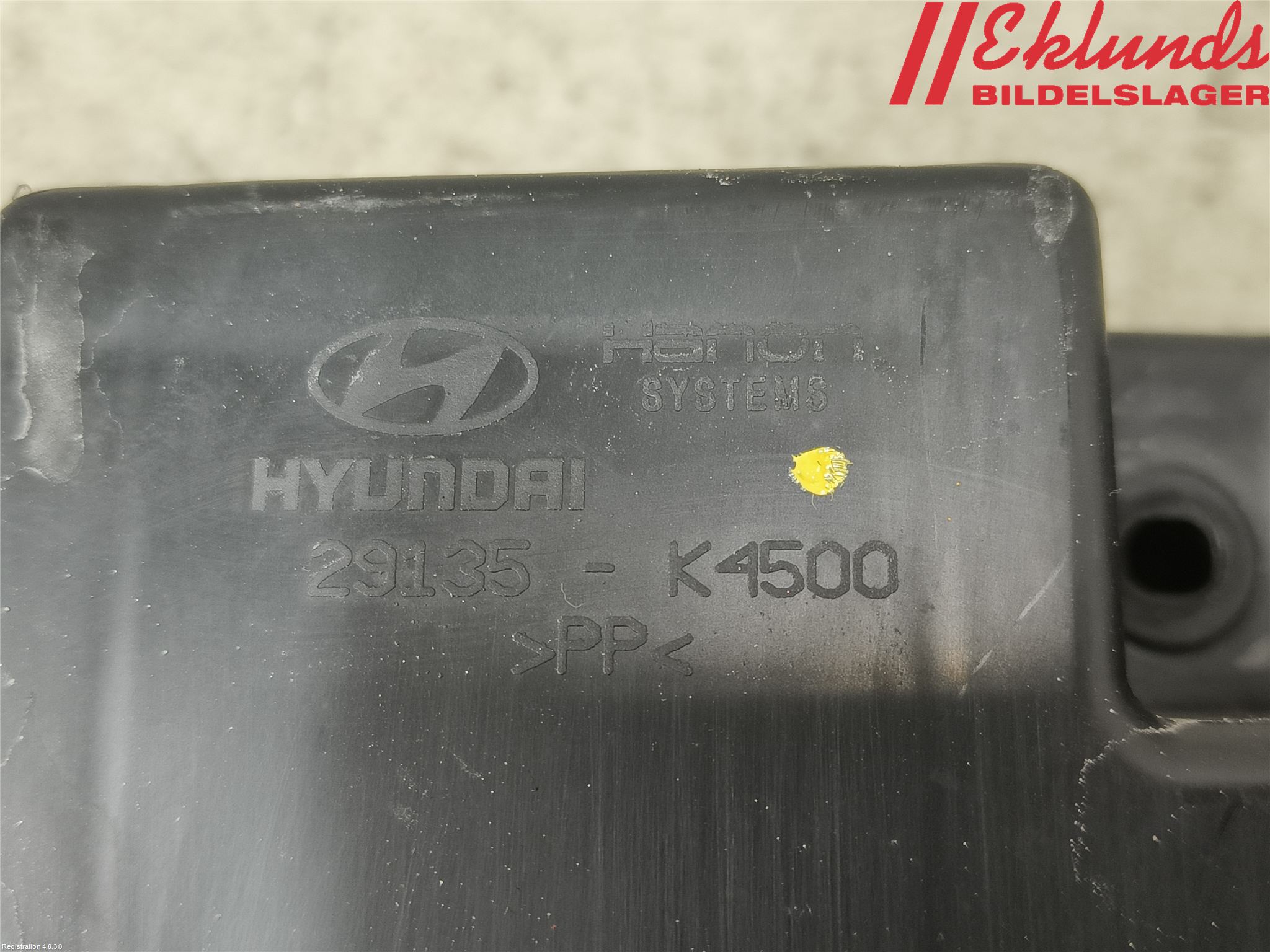 Hyundai KONA/ELECTRIC OS 18-23 Deflektor Plåt-Plast Kylning