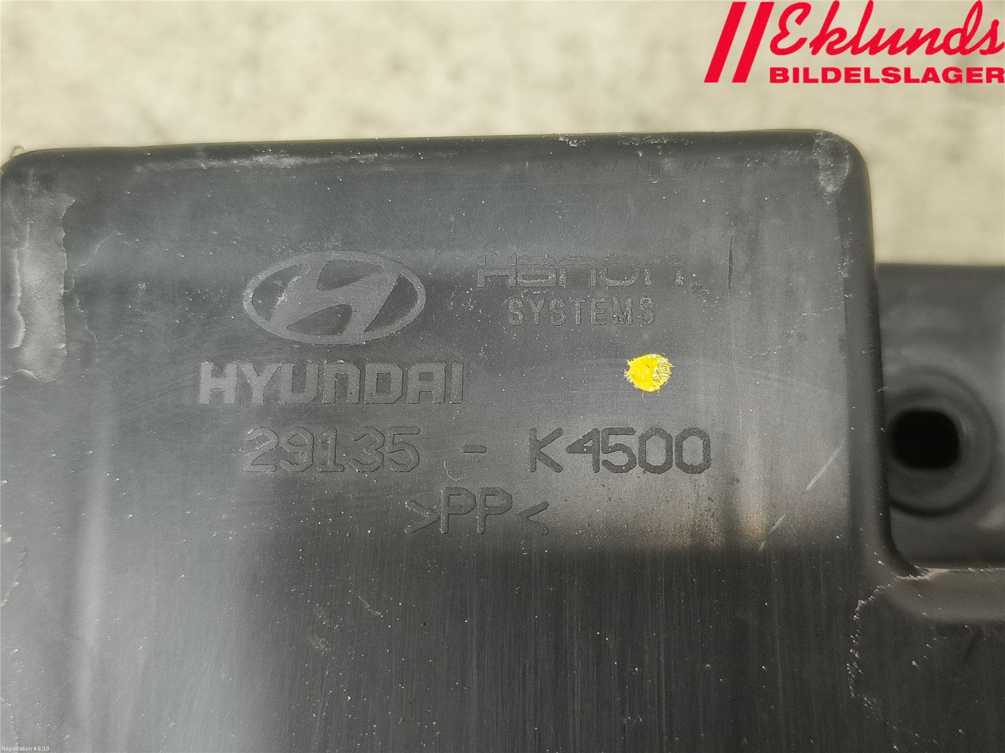 Hyundai KONA/ELECTRIC OS 18-23 Deflektor Plåt-Plast Kylning