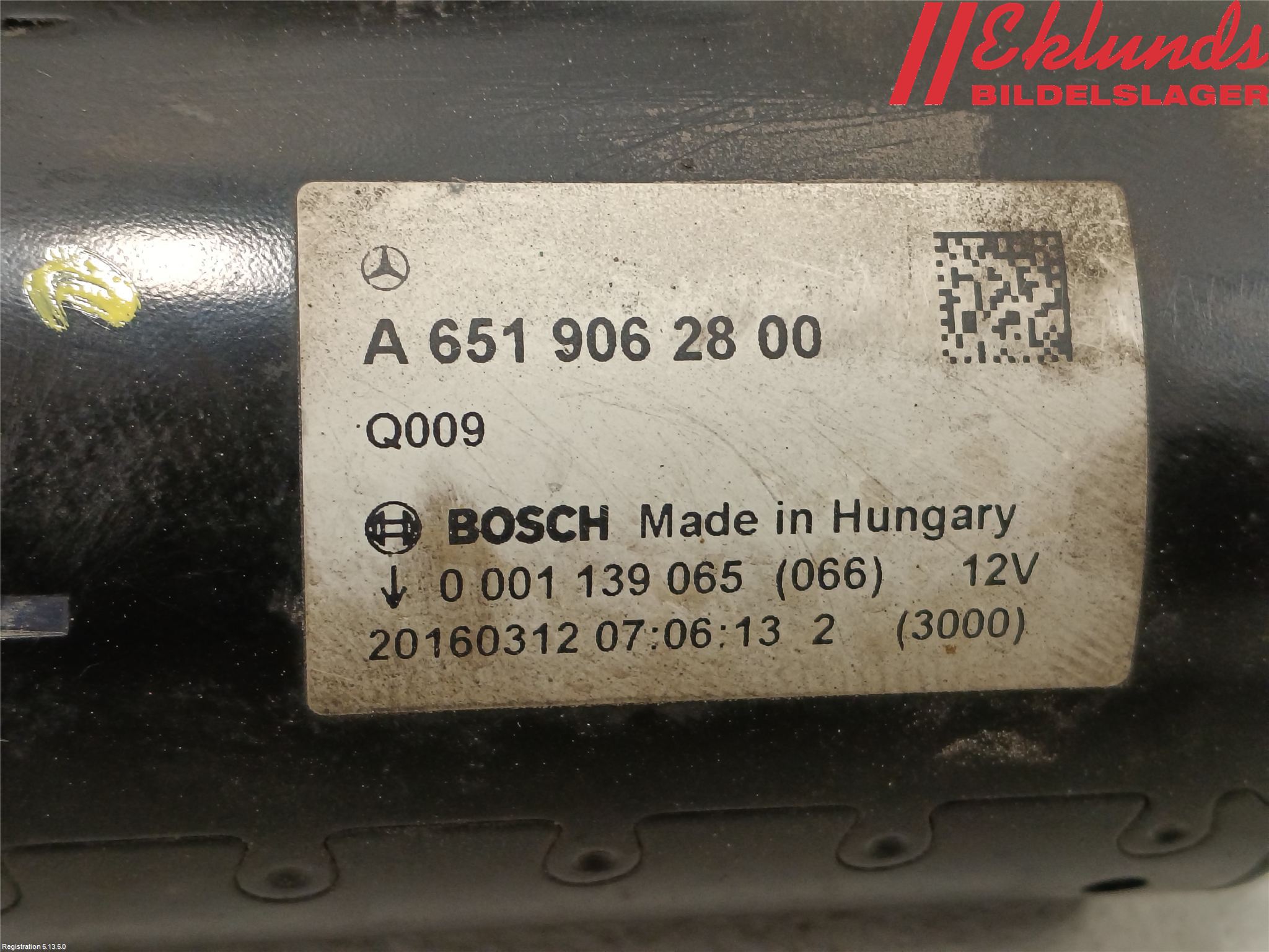 Mercedes-Benz MB GLC-KLASS (X253/C253) 15-22 Startmotor Diesel