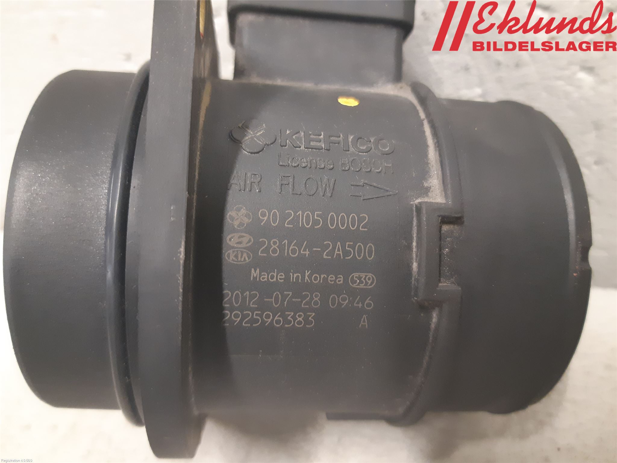 Kia CEED 12-18 Injluftmassamätare