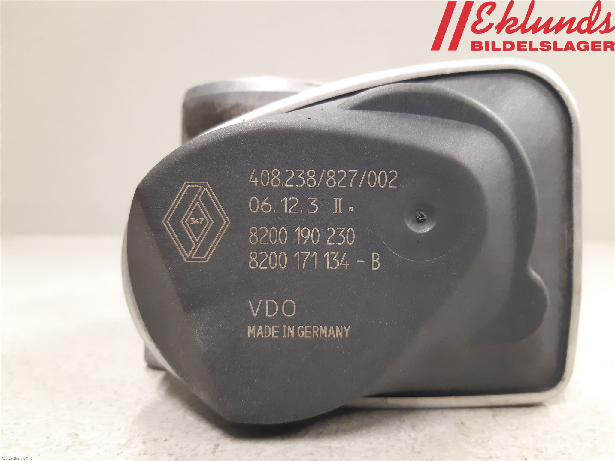 Renault CLIO III  06-09 Injspjällhus