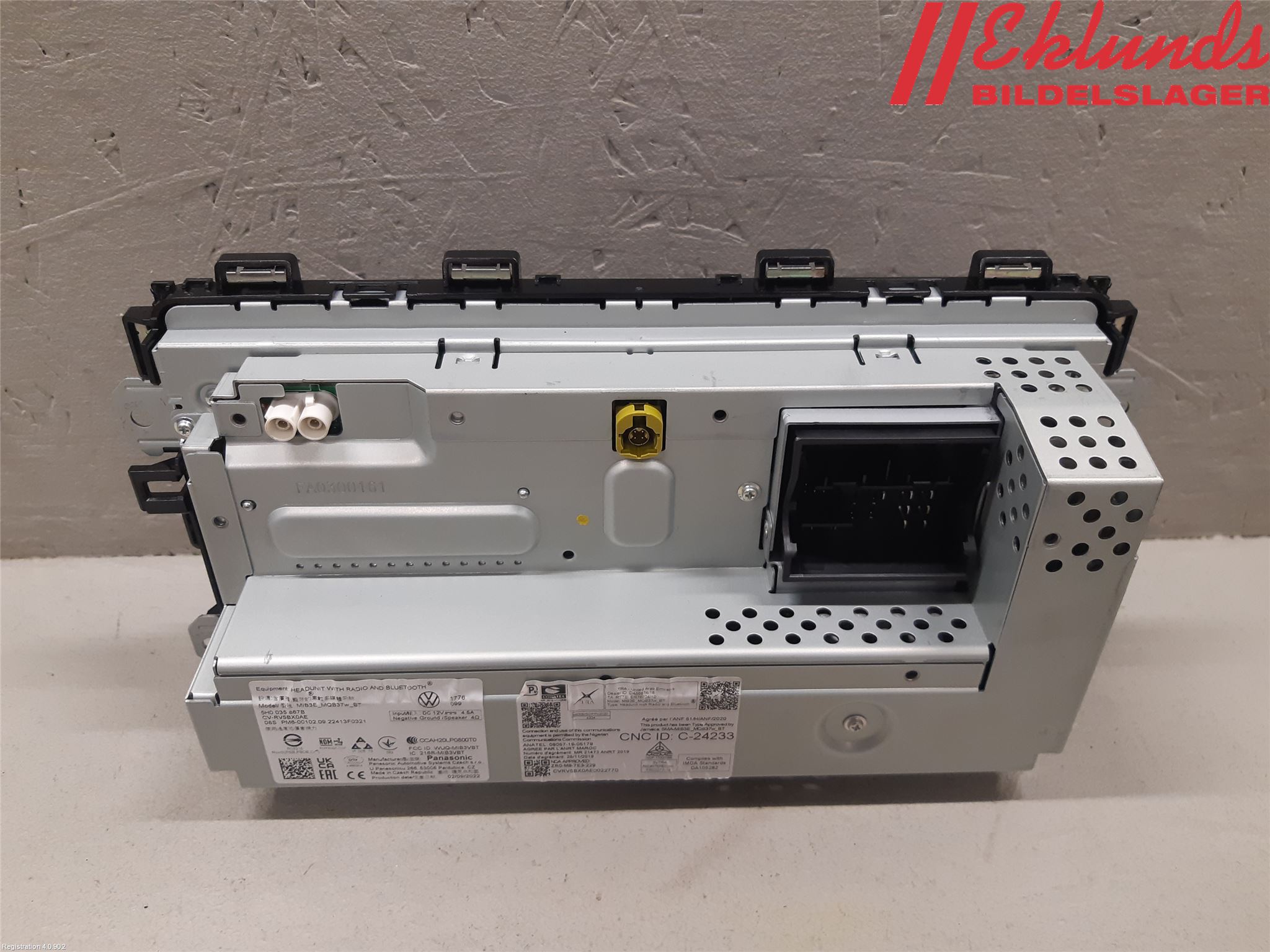 Volkswagen VW CADDY 21- Cd Radio - Multimediapanel