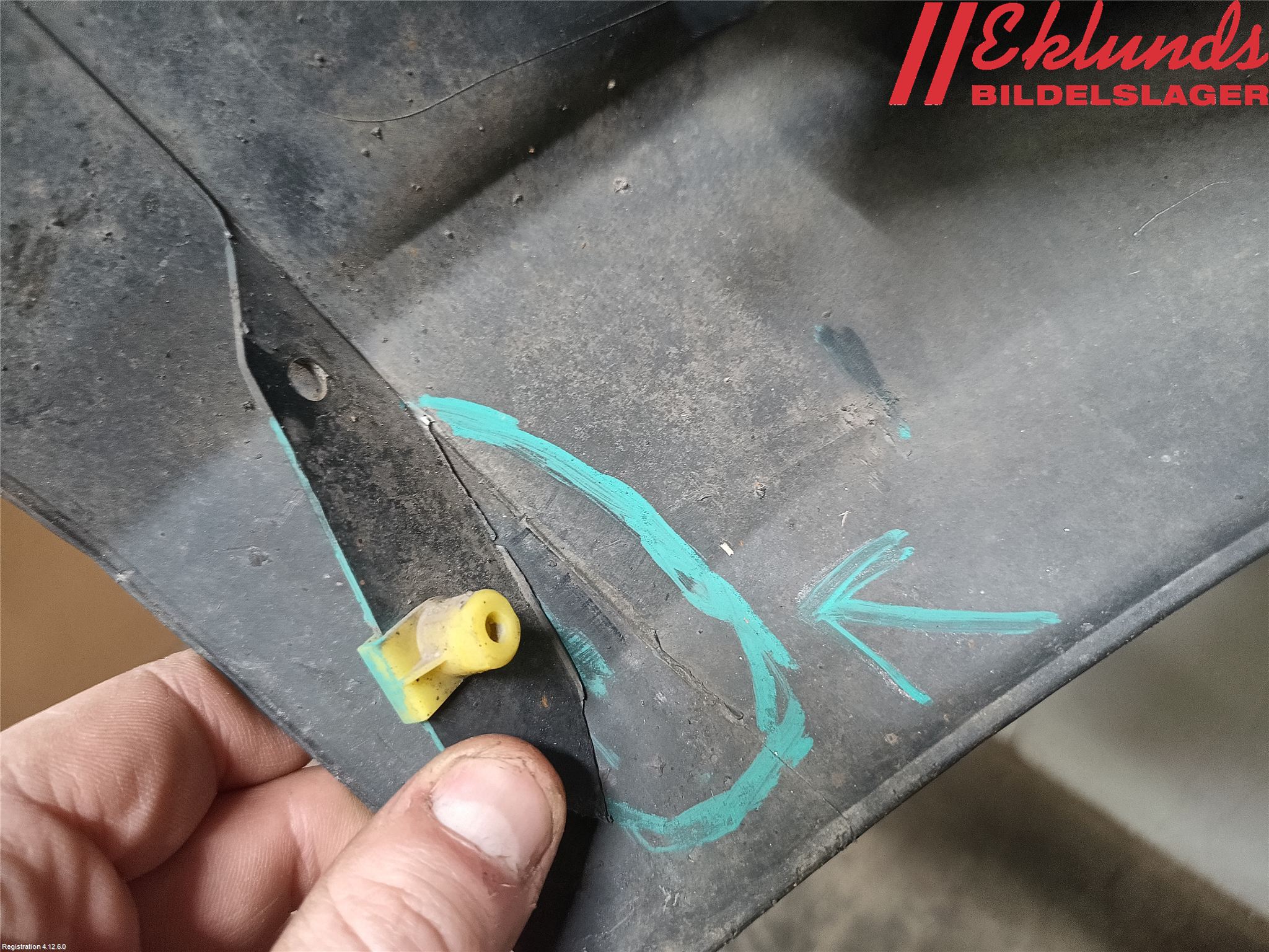 Audi A4/S4 B9 16-19 Stötfångarbeklädnad Fram