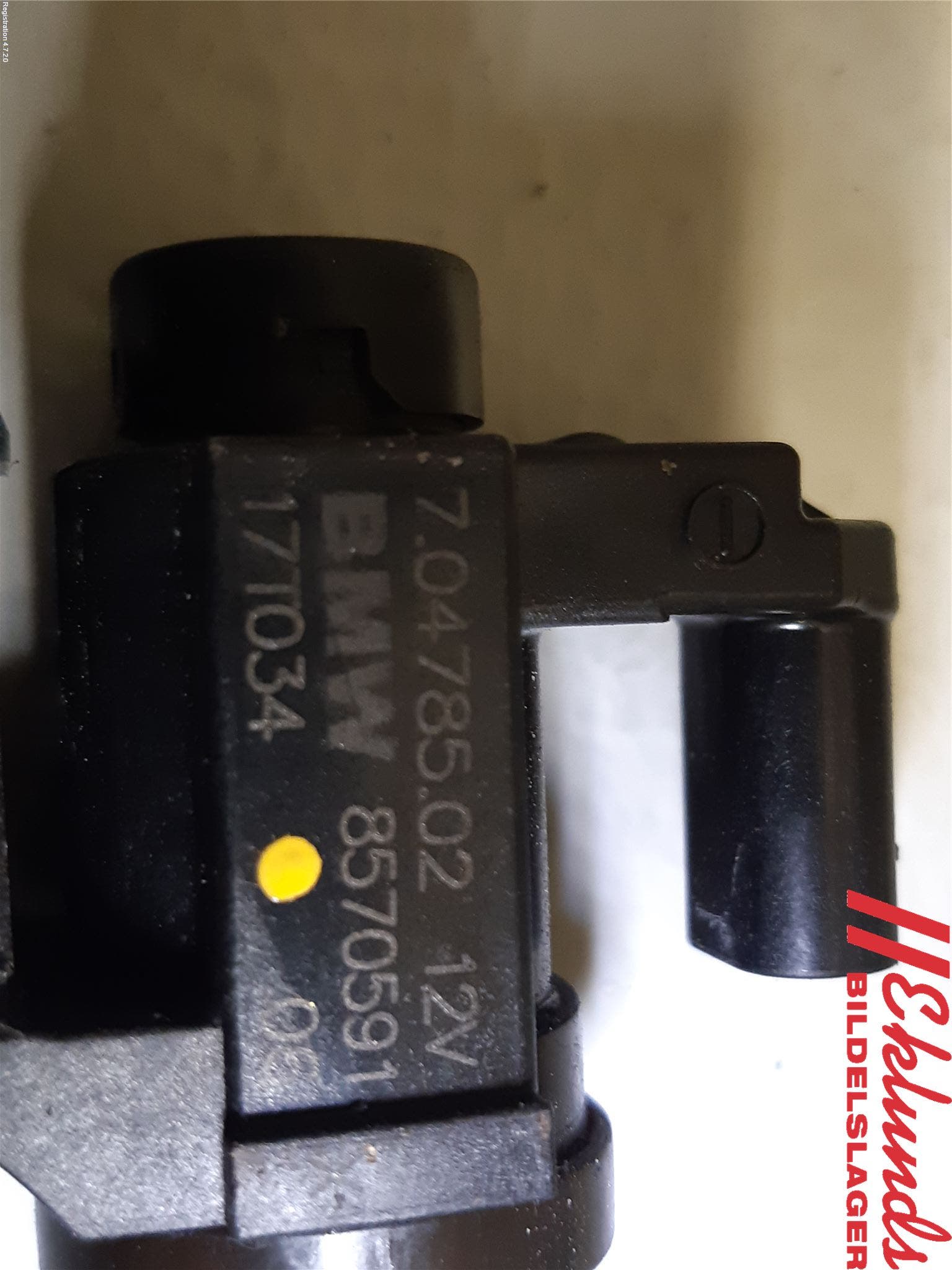 BMW 1 F20/F21 11-19 Vakuumventil