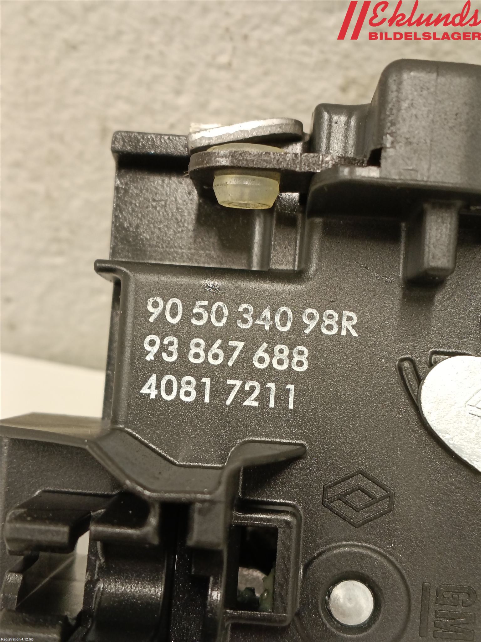 Fiat TALENTO 16- Låskista-Dörrlås