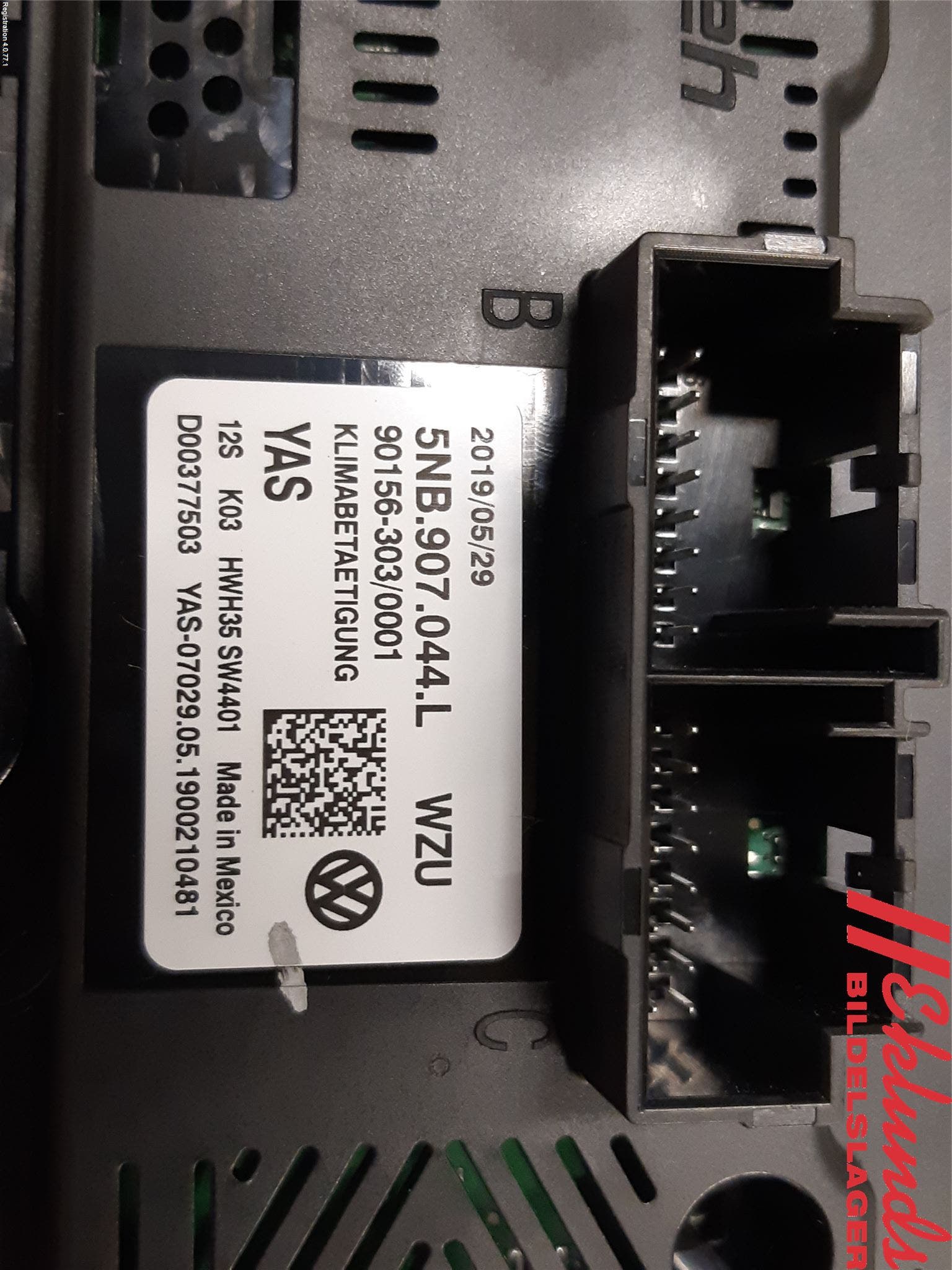 Volkswagen VW TIGUAN 16-24 Ac Styrenhet Ac Manöveren