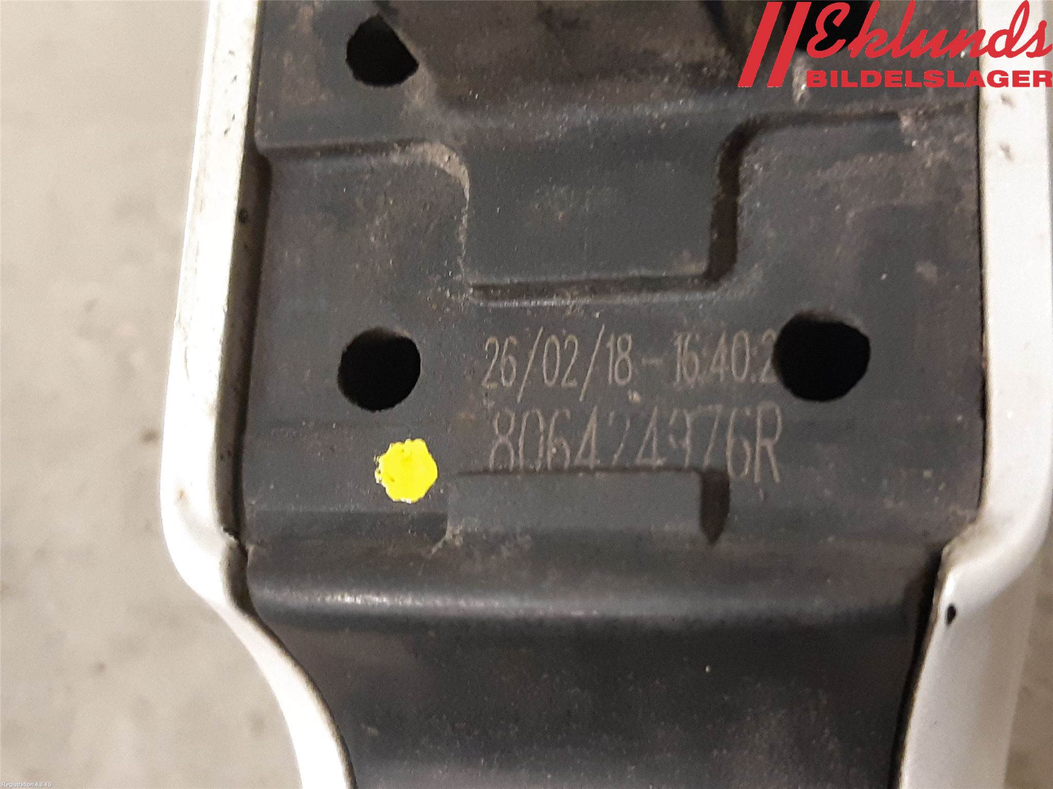 Renault CLIO IV 16-19 Dörrhandtag Yttre Vä
