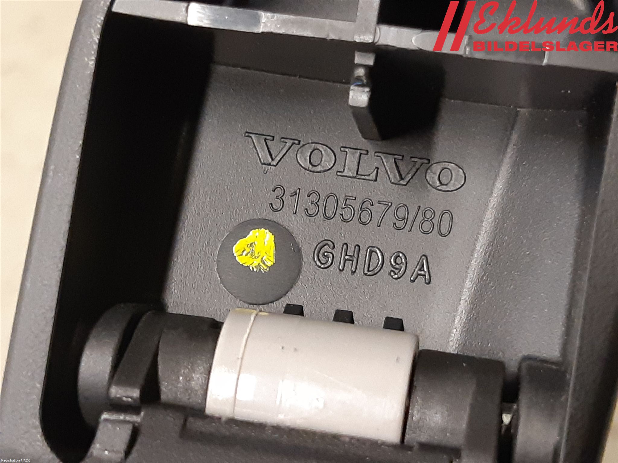 Volvo XC90/RECHARGE 16- Kurvhandtag I Tak
