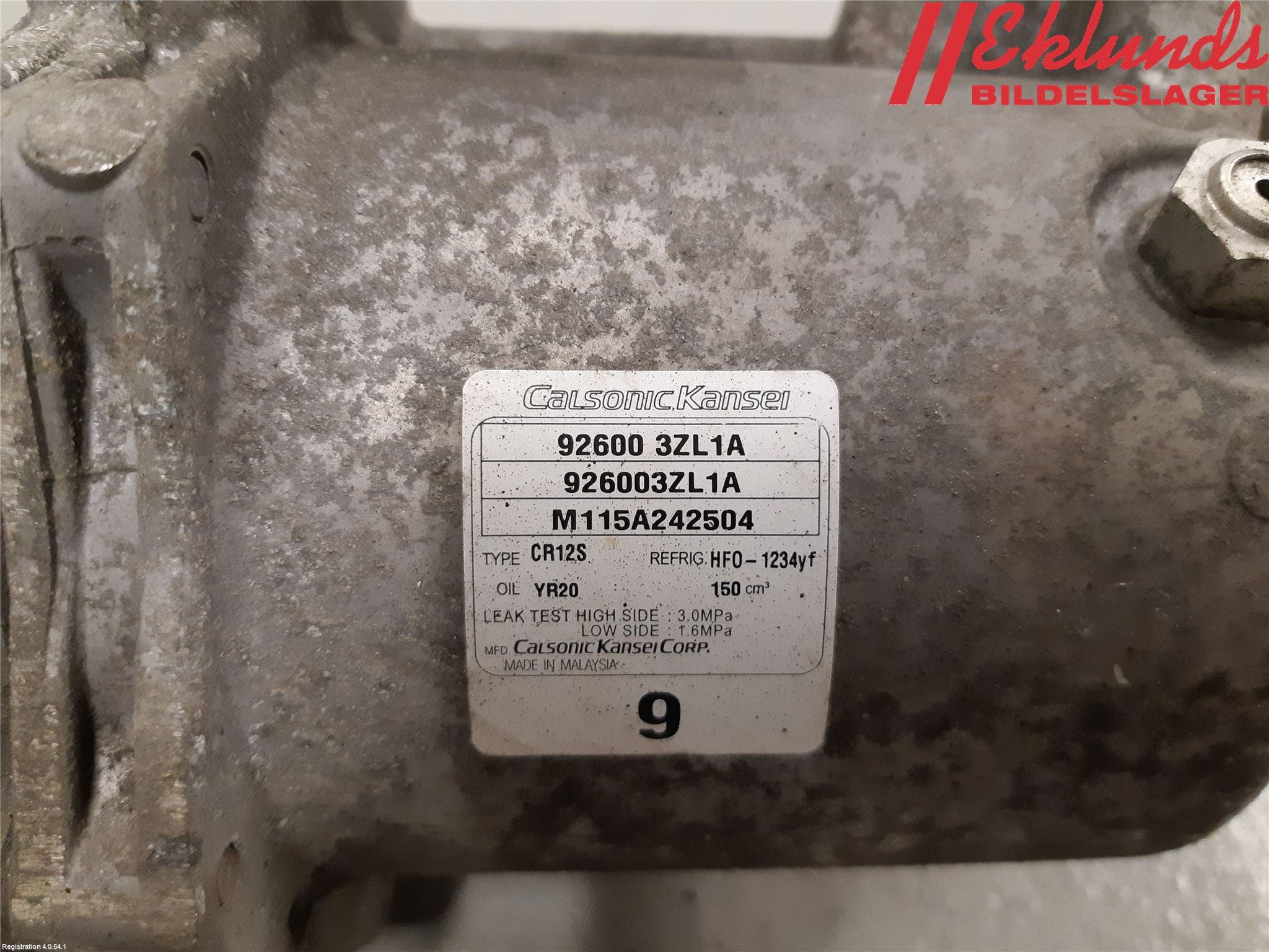 Nissan PULSAR Ac Kompressor