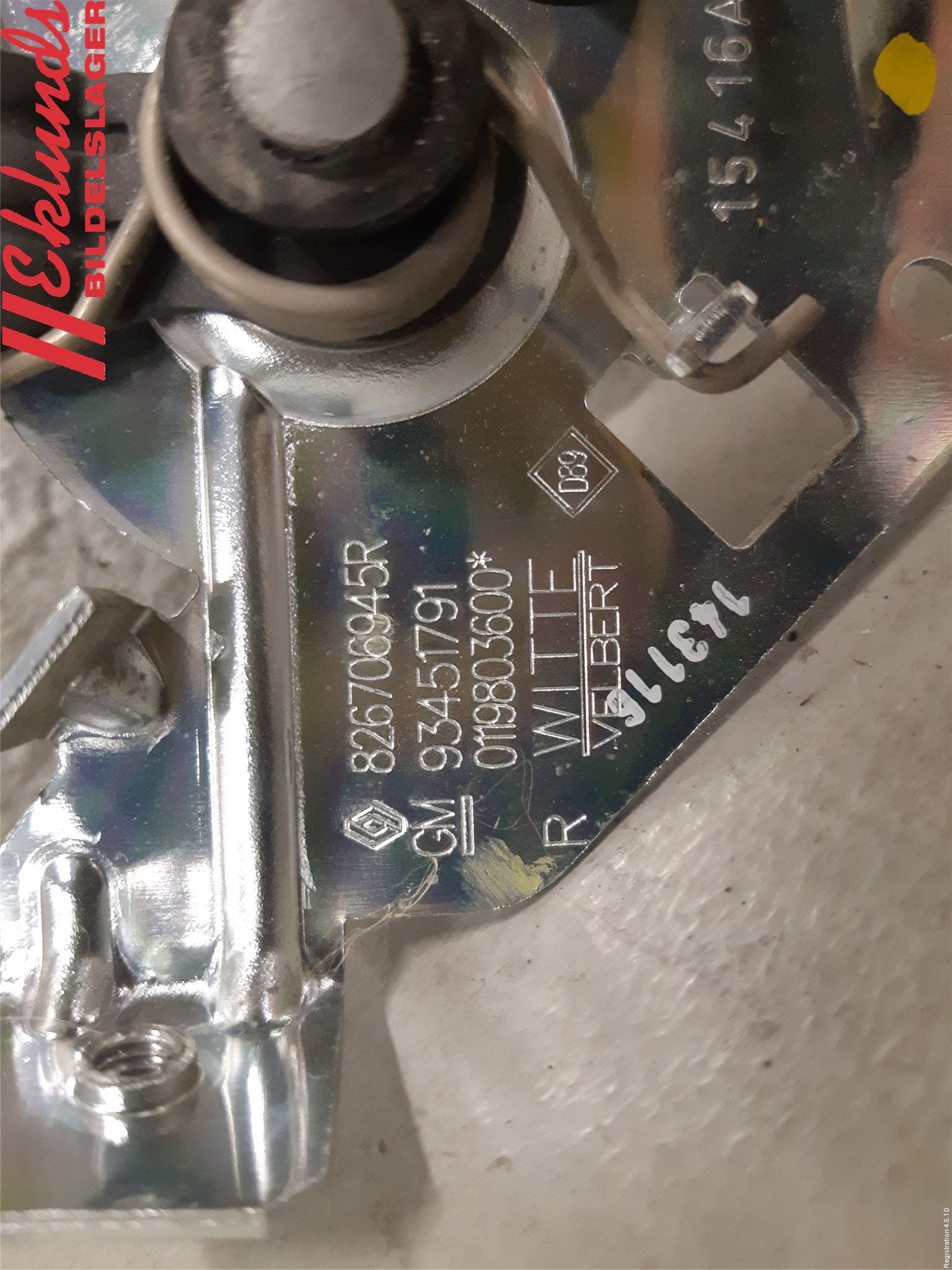 Opel VIVARO 15-19 Dörrhandtag Inre Hö