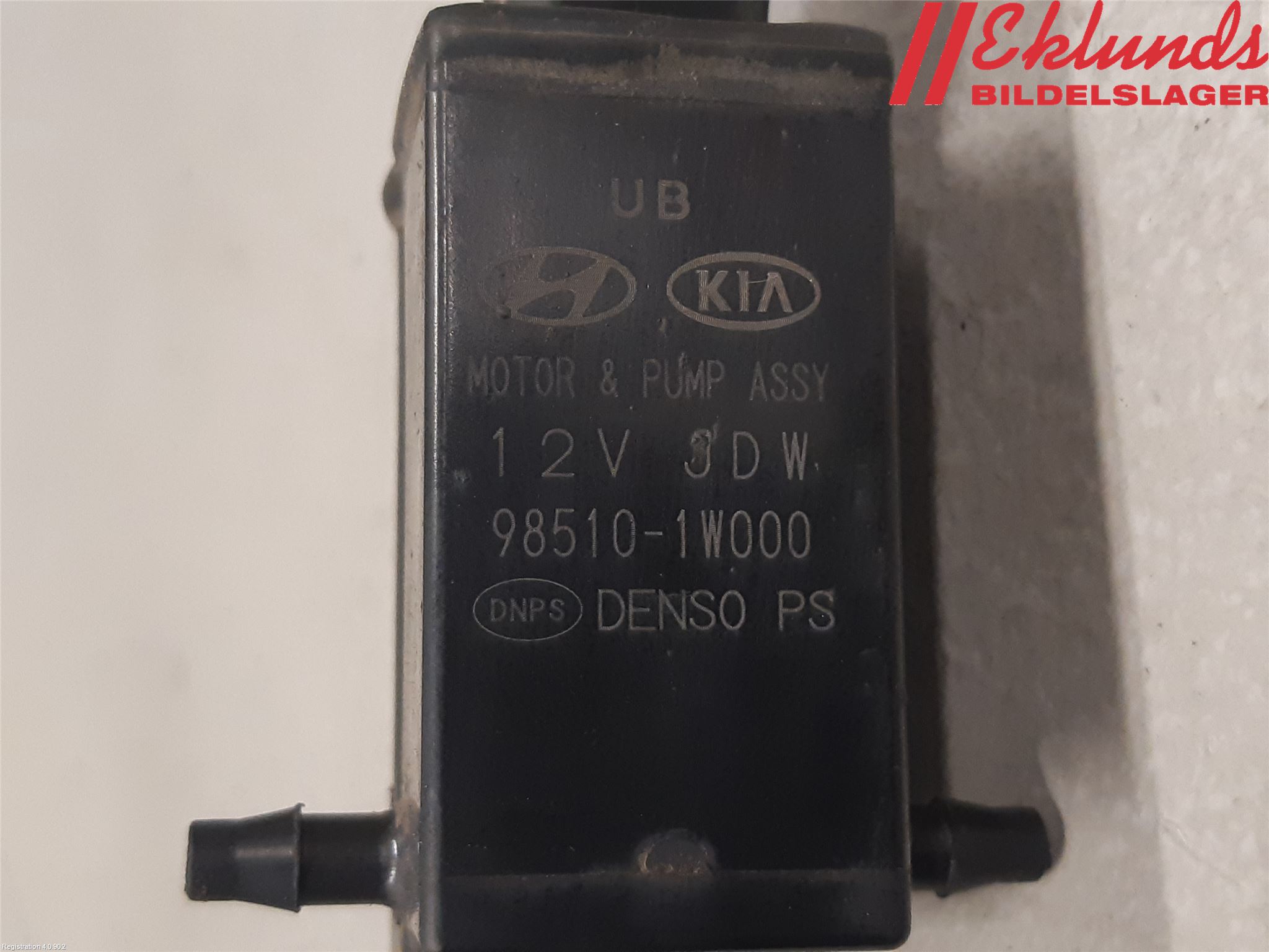 Hyundai i40 08-15 Spolarpump Vindruta