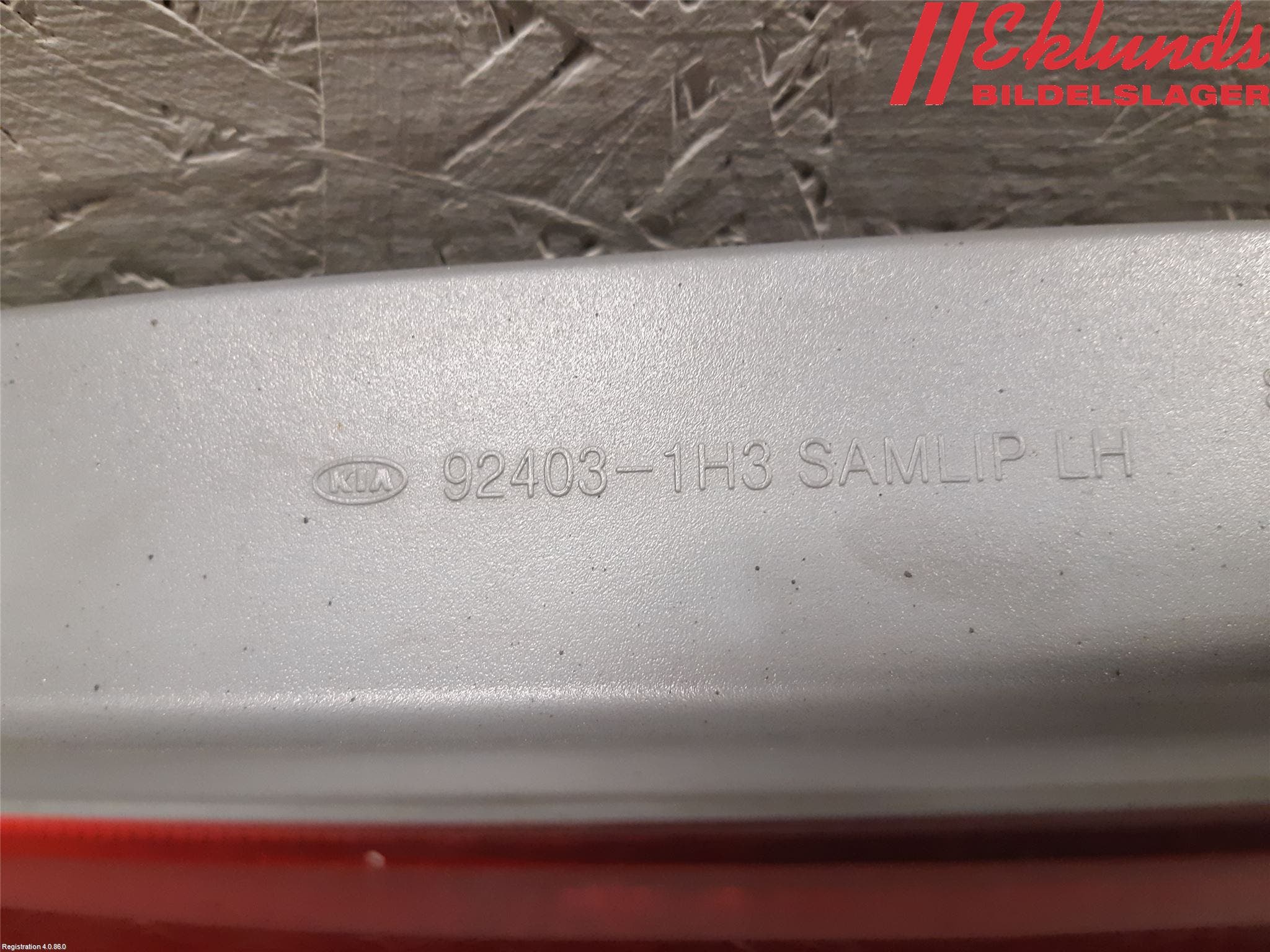 Kia CEED 06-12 Bakljus Vänster