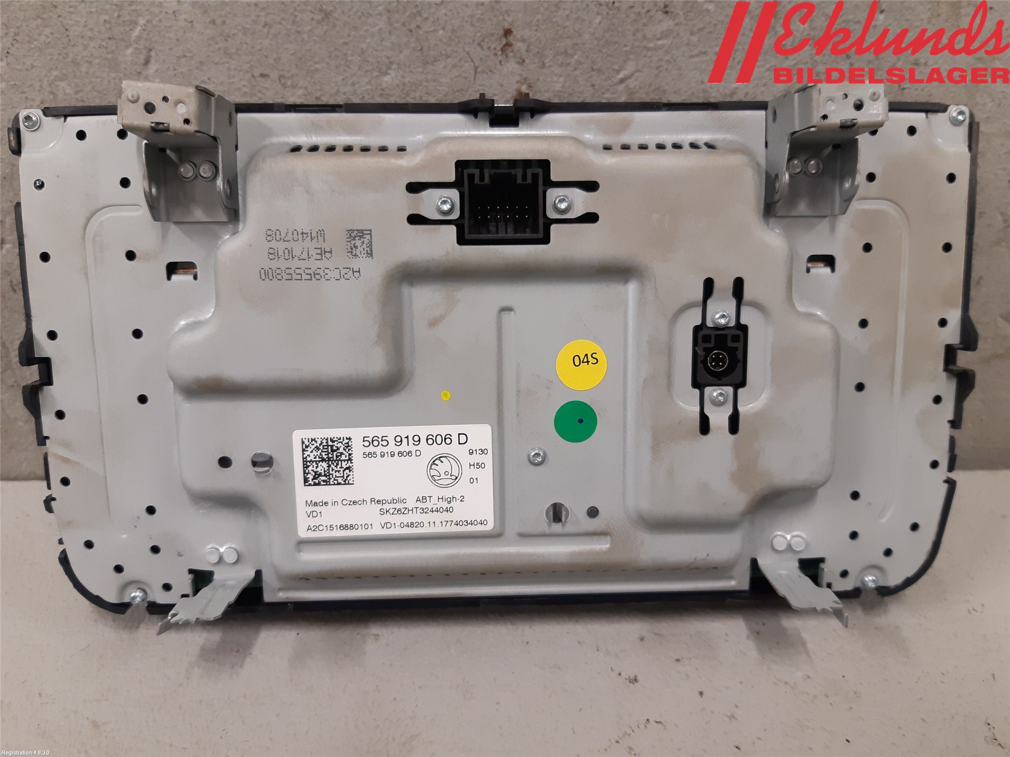 Skoda KODIAQ 17-24 Cd Radio - Multimediapanel
