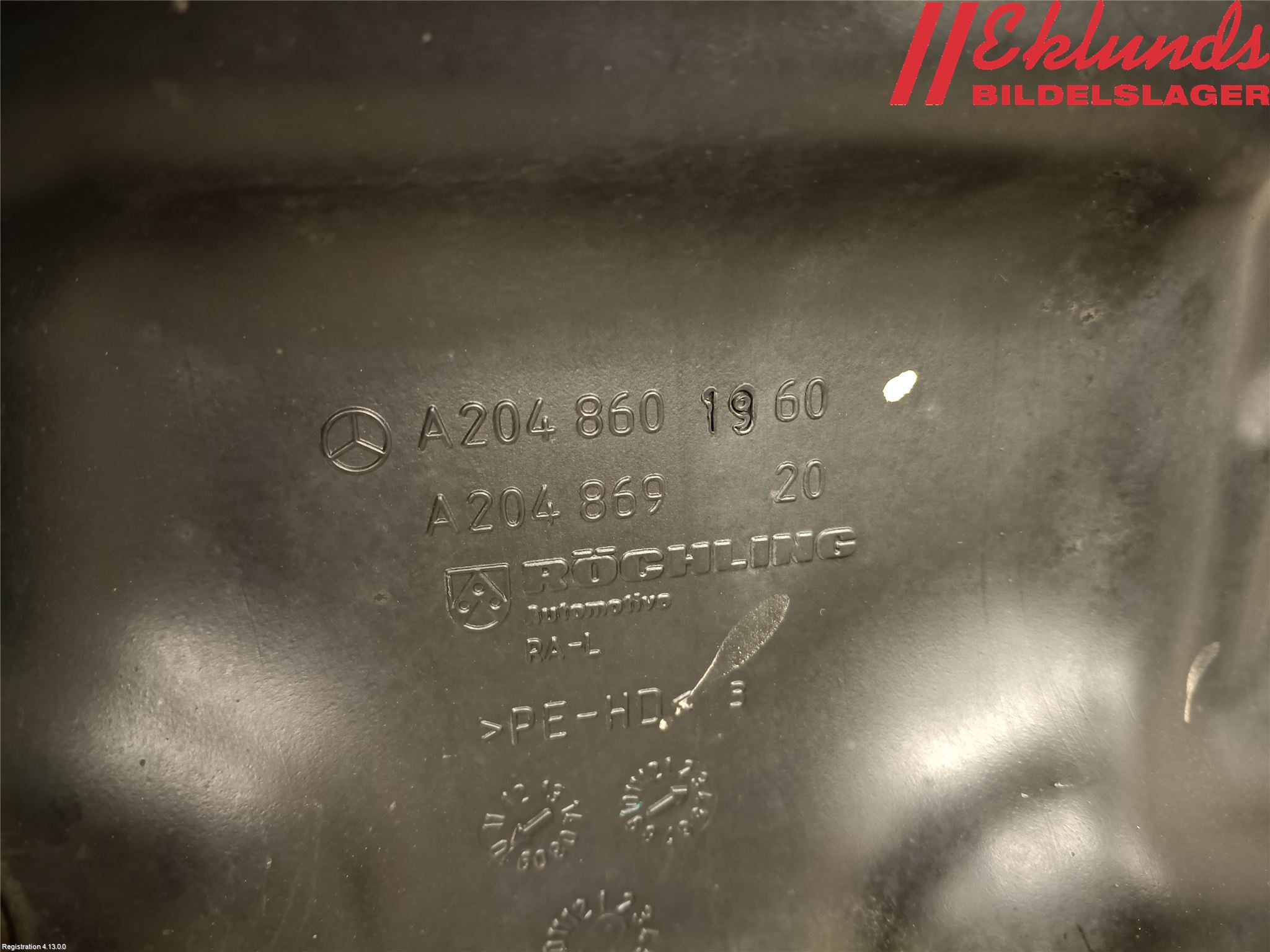 Mercedes-Benz MB C-KLASS (W204) 07-15 Spolartank Vindruta-Strål